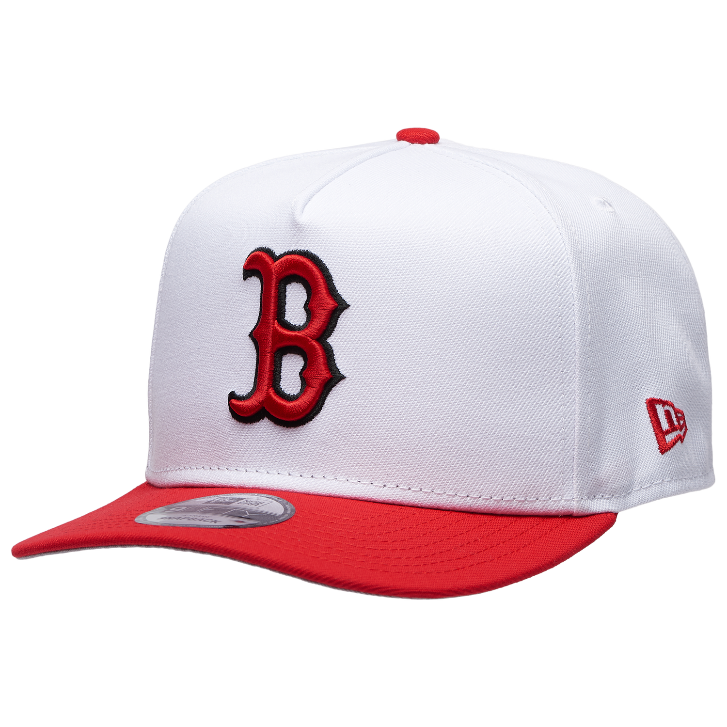 New Era 9FIFTY A-Frame MLB Curve Cap - Men's - White/Red (71025603)