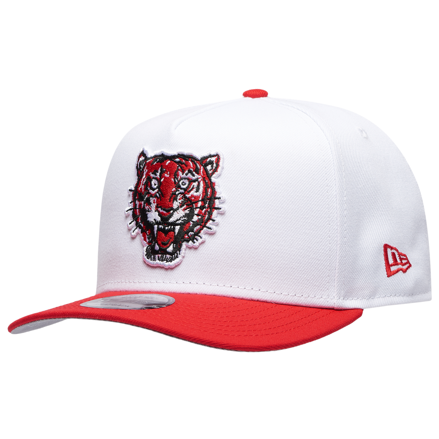 New Era 9FIFTY A-Frame MLB Curve Cap - Men's - White/Red (71025643)