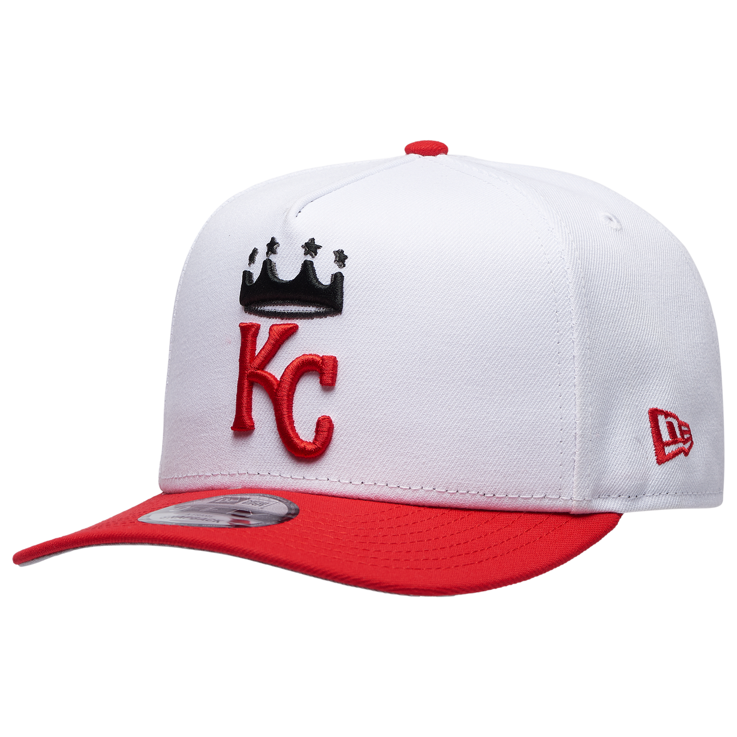 New Era 9FIFTY A-Frame MLB Curve Cap - Men's - White/Red (71025647)