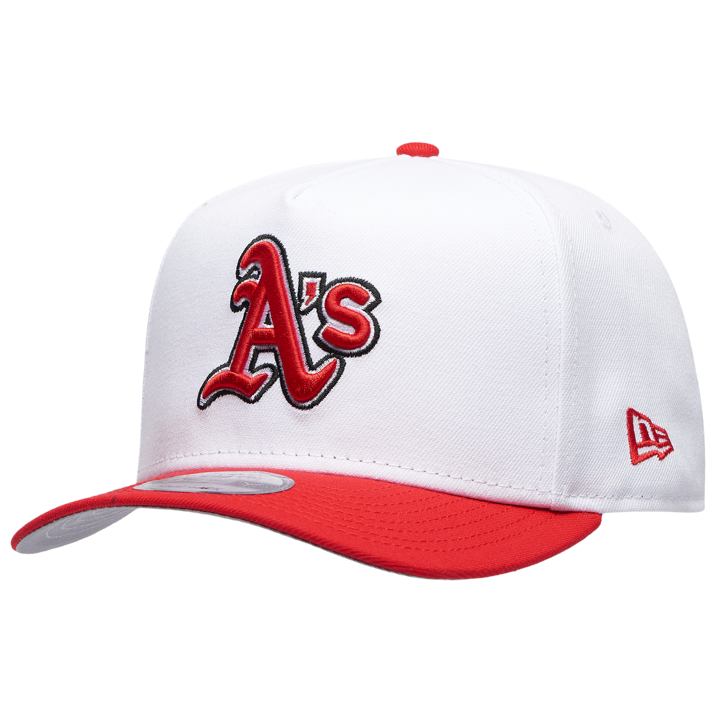 New Era 9FIFTY A-Frame MLB Curve Cap - Men's - Red/White (71025674)