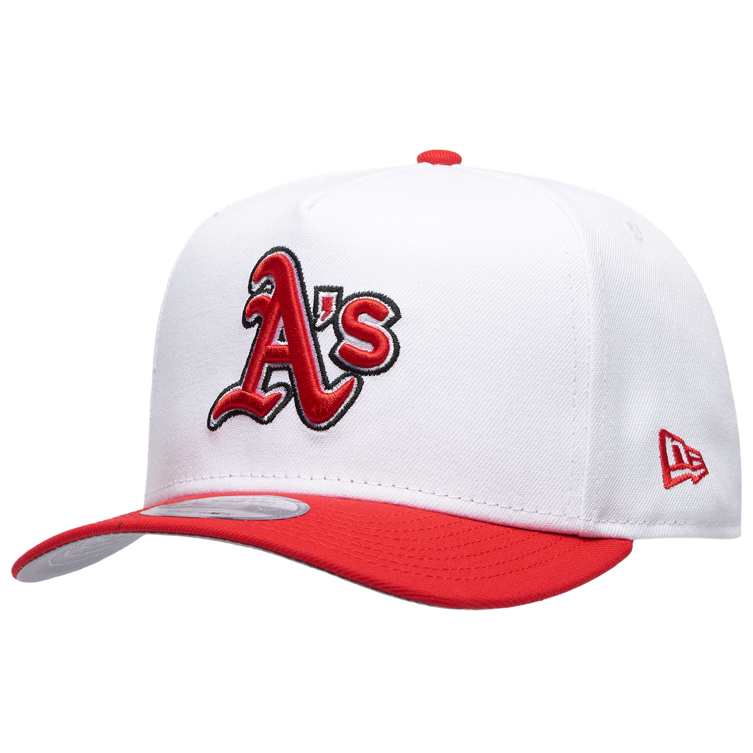 New Era 9FIFTY A-Frame MLB Curve Cap - Men's - Red/White (71025674)