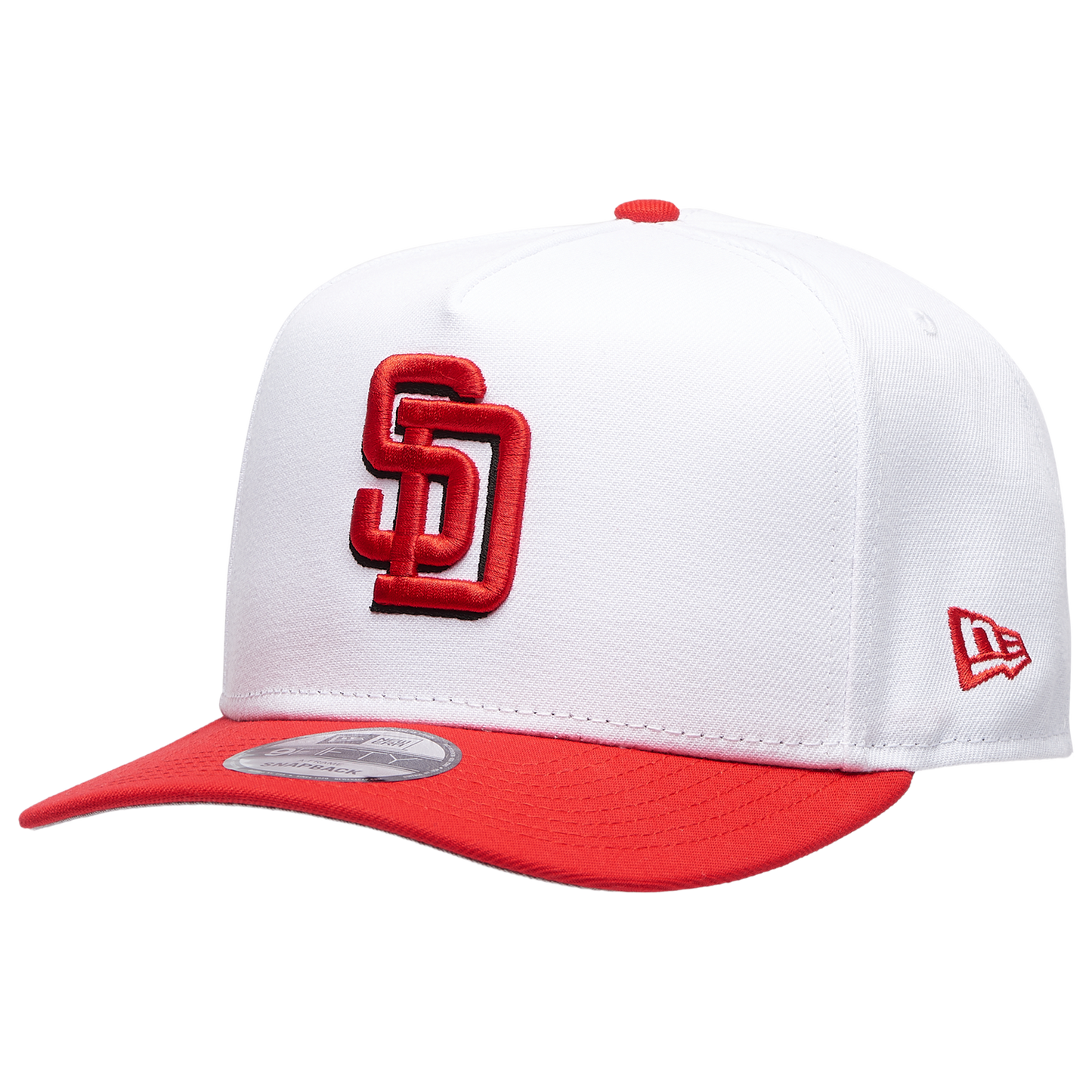 New Era 9FIFTY A-Frame MLB Curve Cap - Men's - Red/White (71025870)