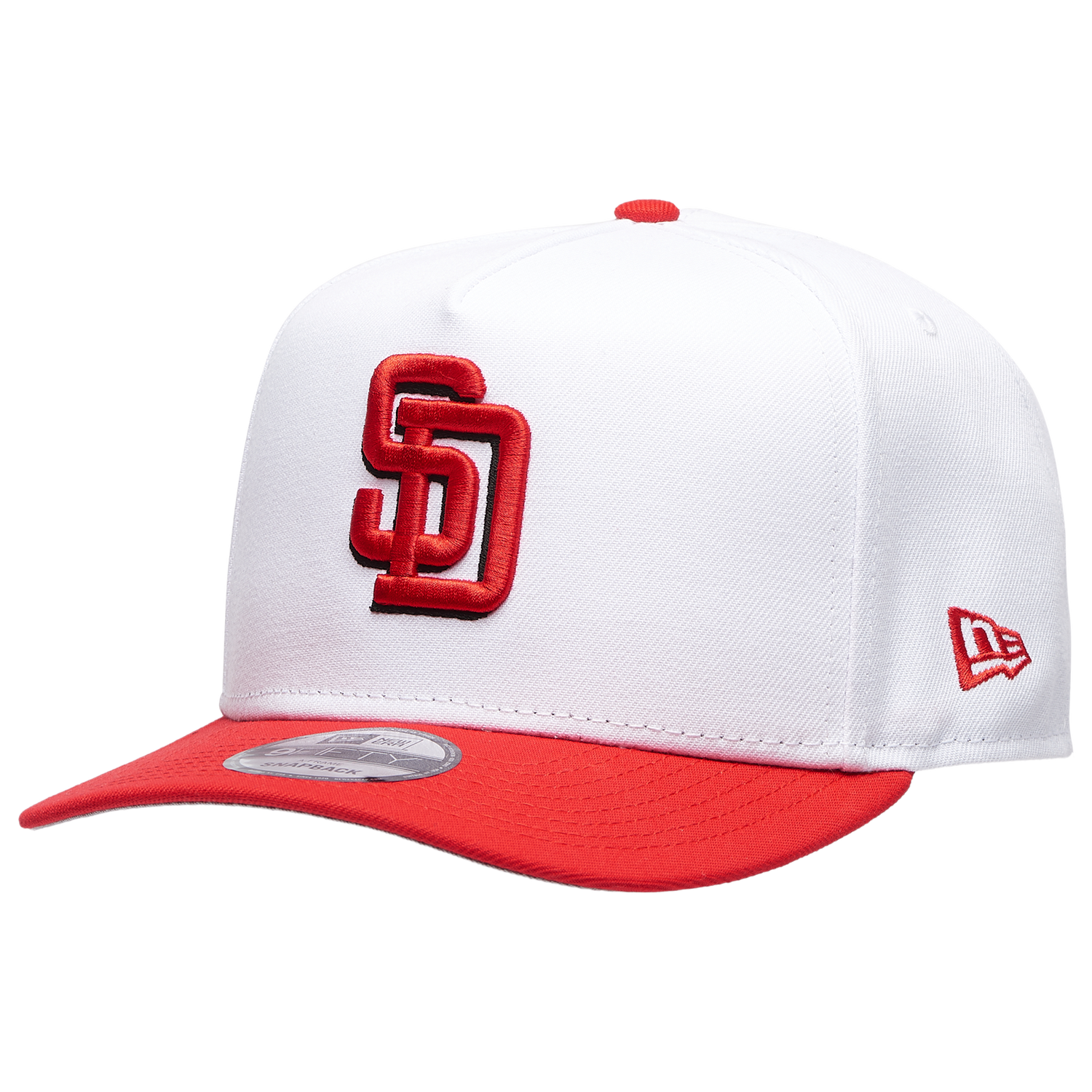 New Era 9FIFTY A-Frame MLB Curve Cap - Men's - Red/White (71025870)