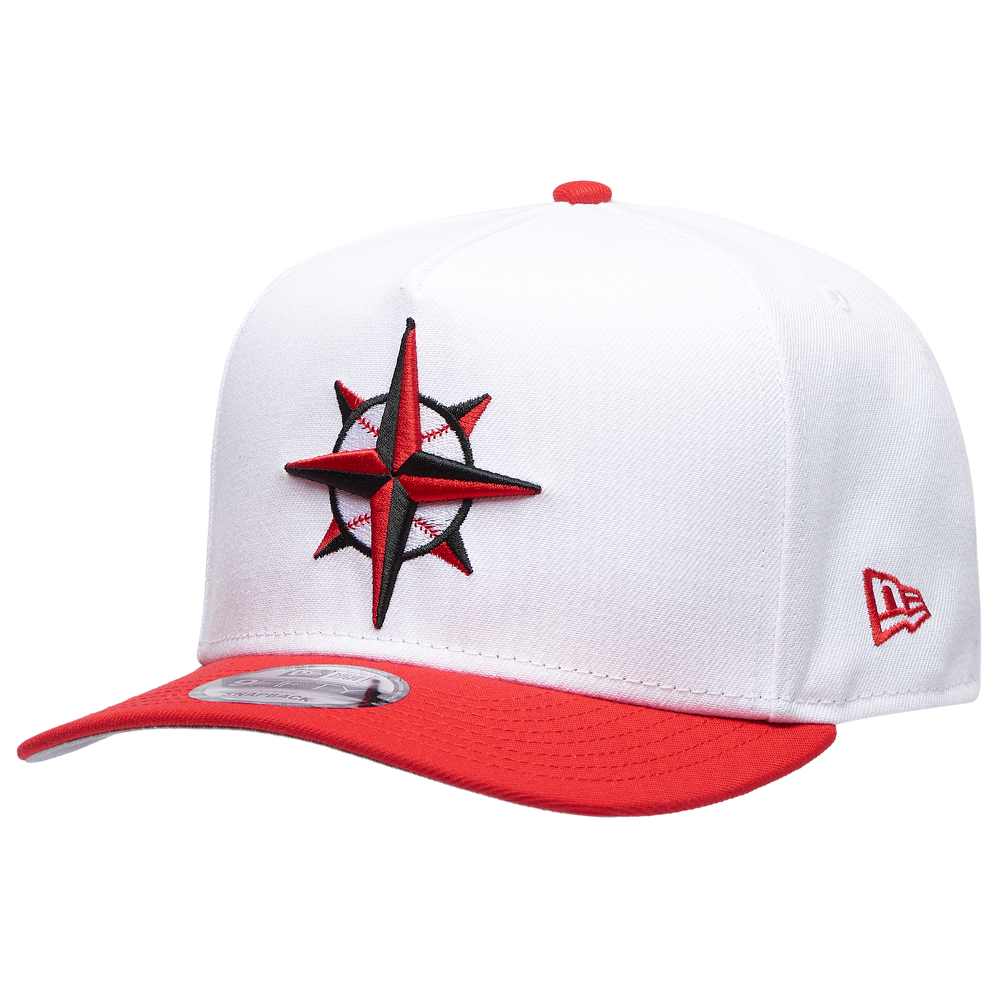 New Era 9FIFTY A-Frame MLB Curve Cap - Men's - Red/White (71025875)
