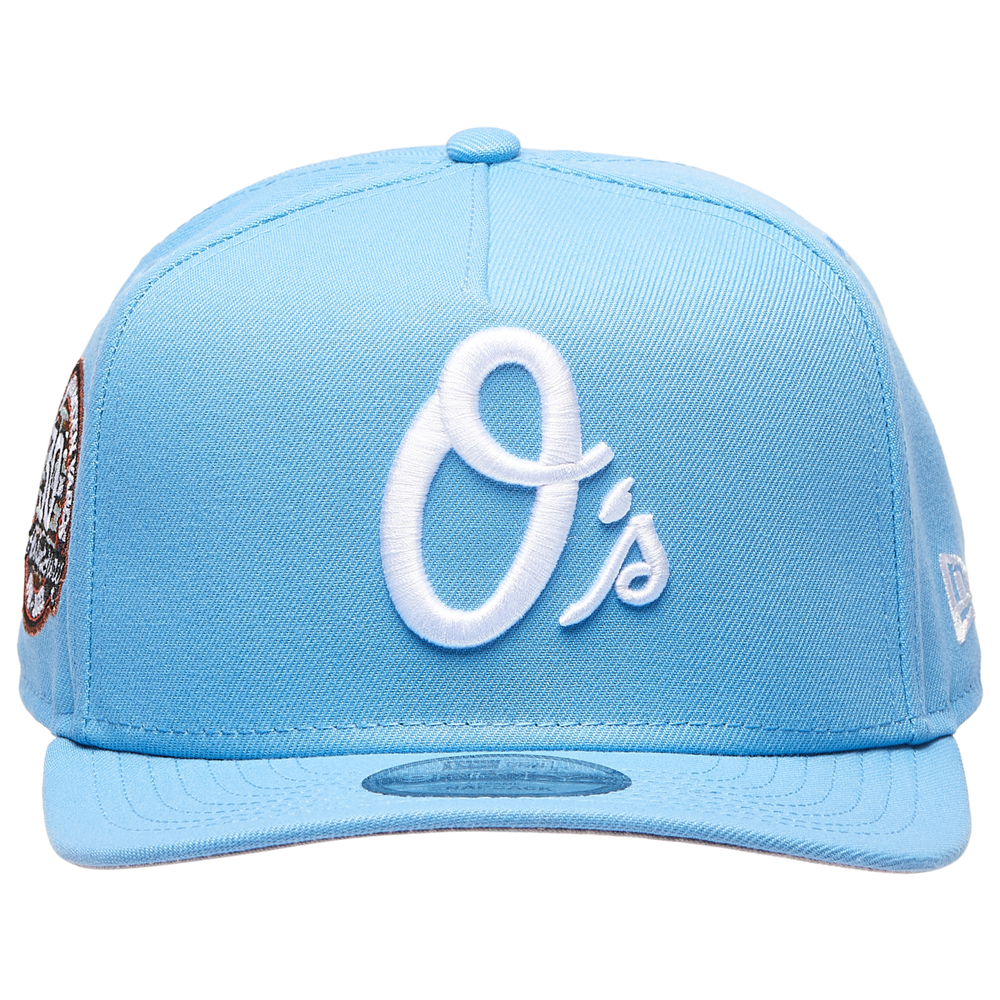 New Era Orioles 9FIFTY A-Frame Curve 30th Cap - Men's - Sky Blue