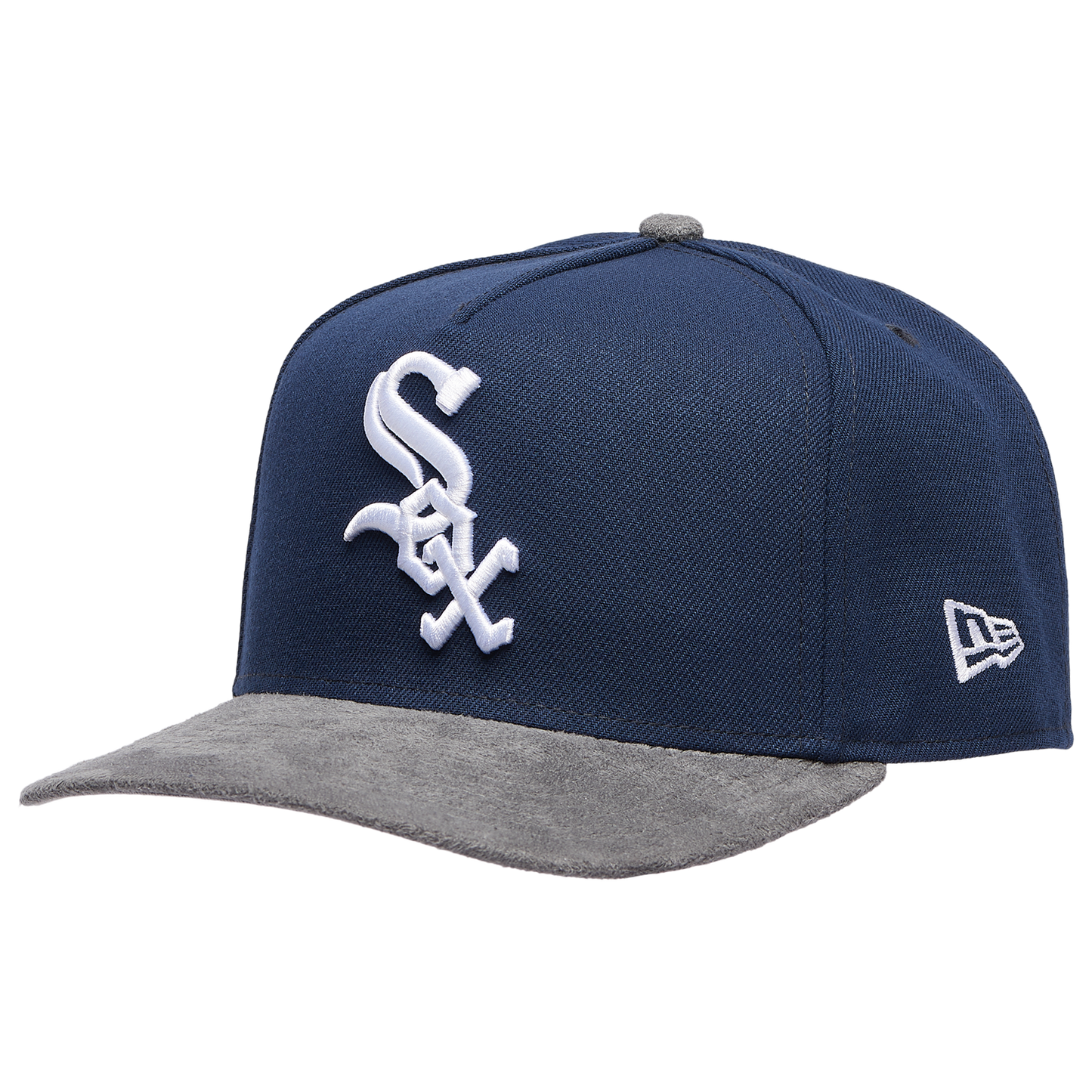 New Era White Sox 9FIFTY A-Frame Curve 05 WS Champs Cap - Men's - Oceanside Blue/Gray Suede