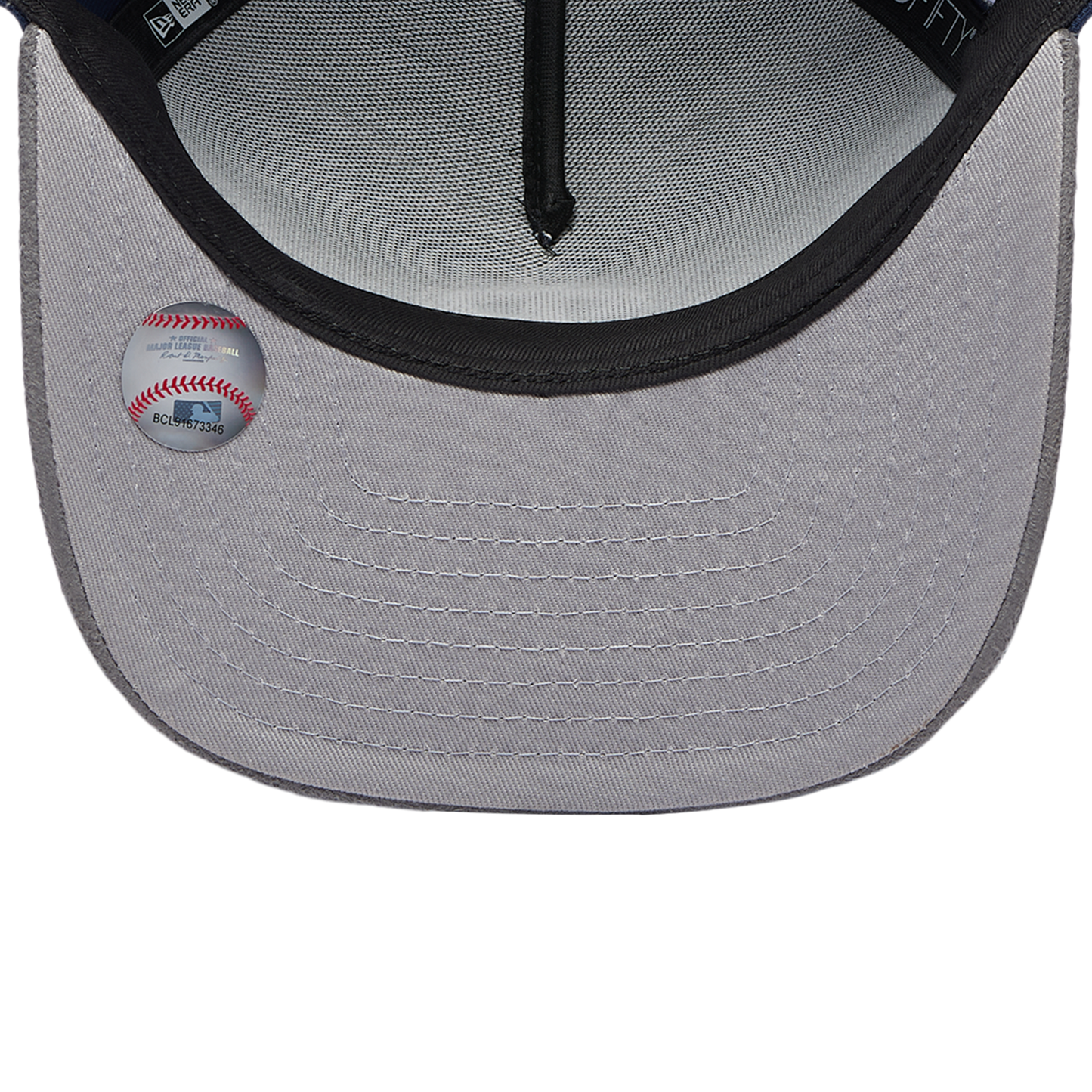 New Era Phillies 950 A-Frame Curve 20TH Cap - Men's - Oceanside Blue/Gray Suede