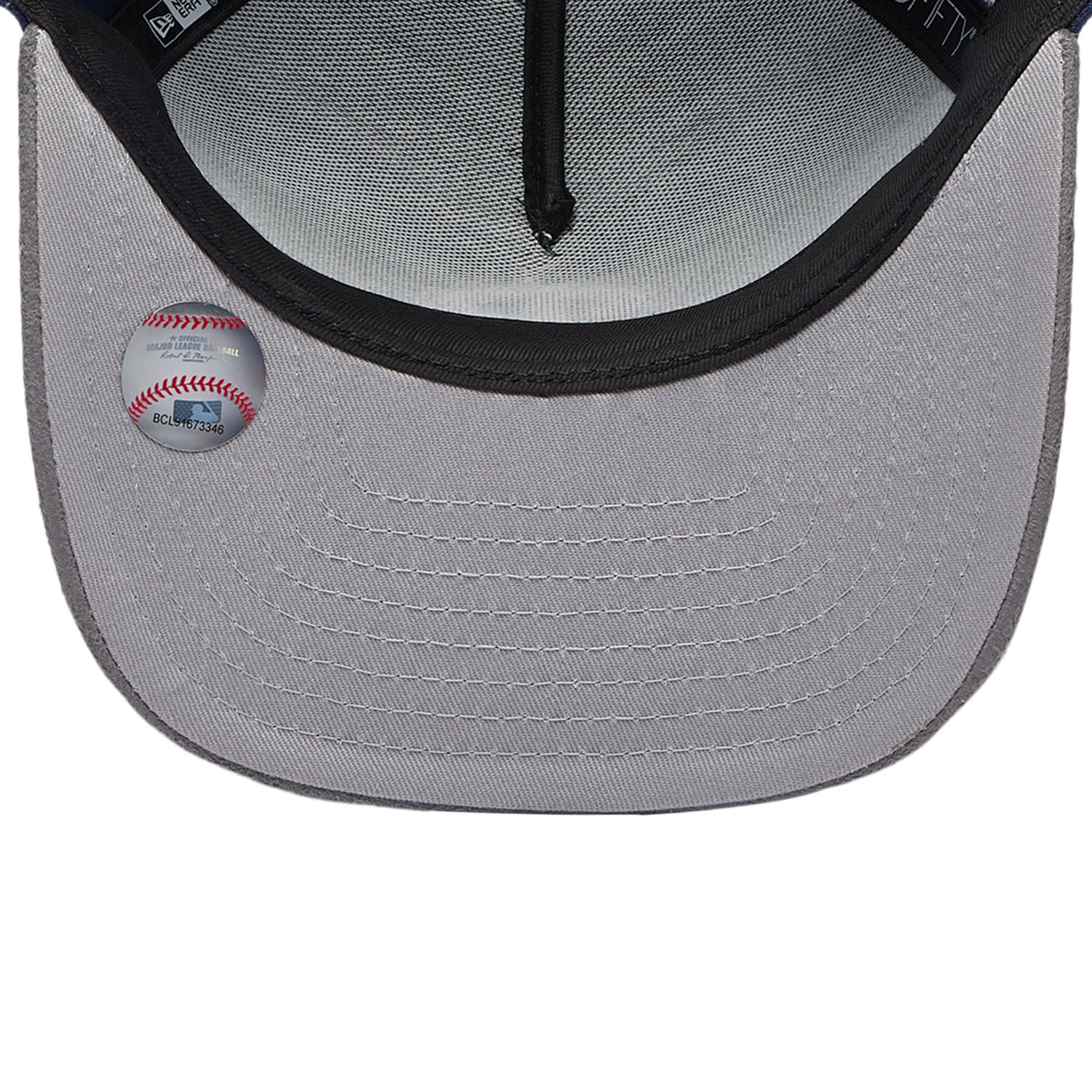 New Era Phillies 950 A-Frame Curve 20TH Cap - Men's - Oceanside Blue/Gray Suede