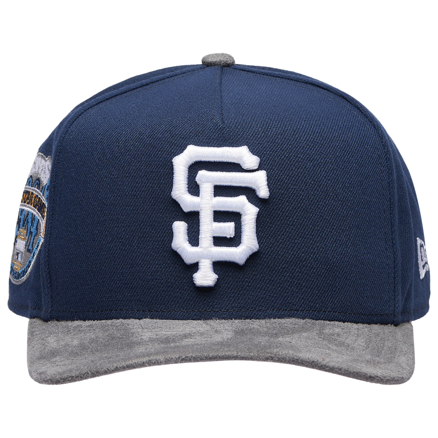 New Era Giants 950 A-Frame Curve 84 ASG Cap - Men's - Oceanside Blue/Gray Suede