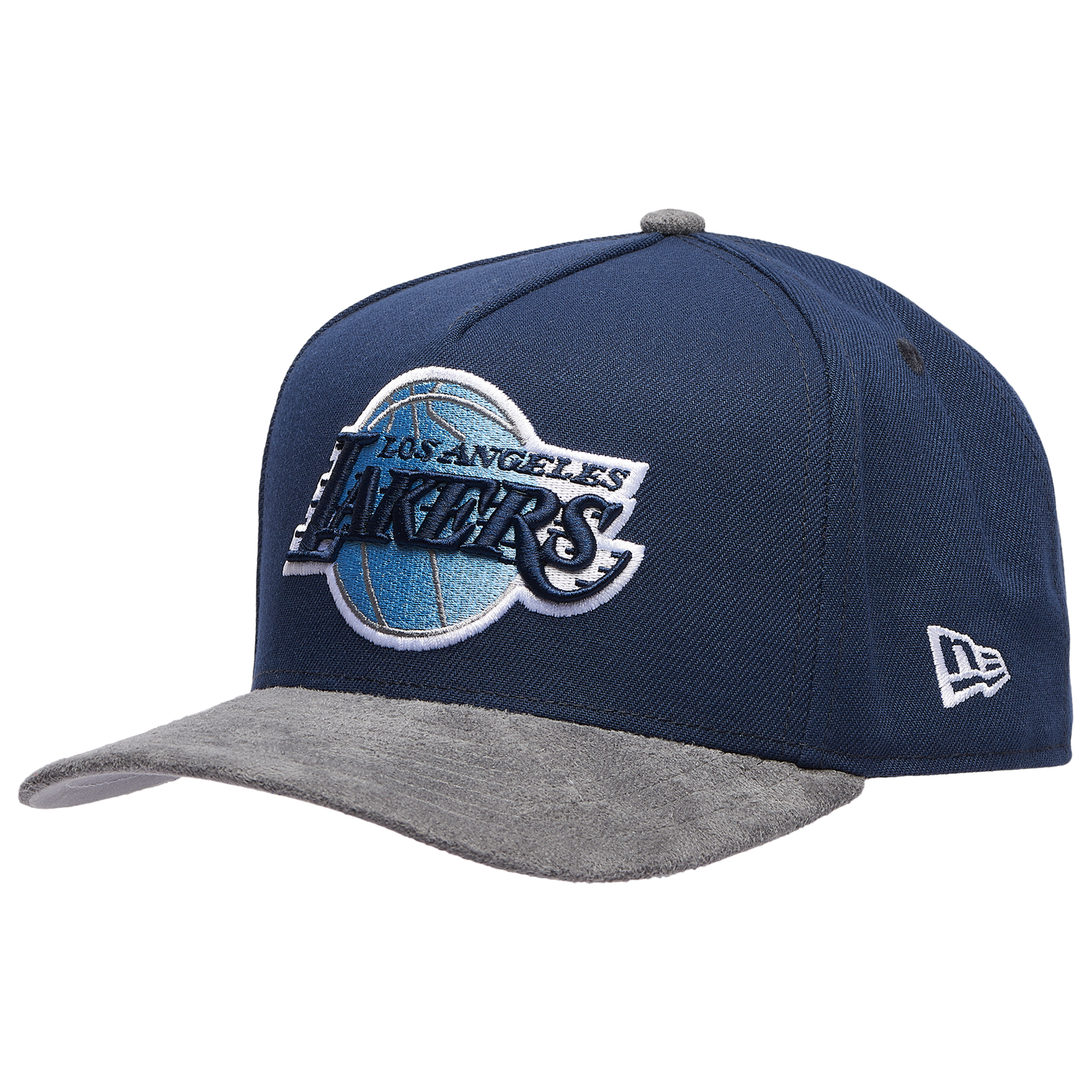 New Era Lakers 950 A-Frame Curve 04 ASG Cap - Men's - Gray Suede