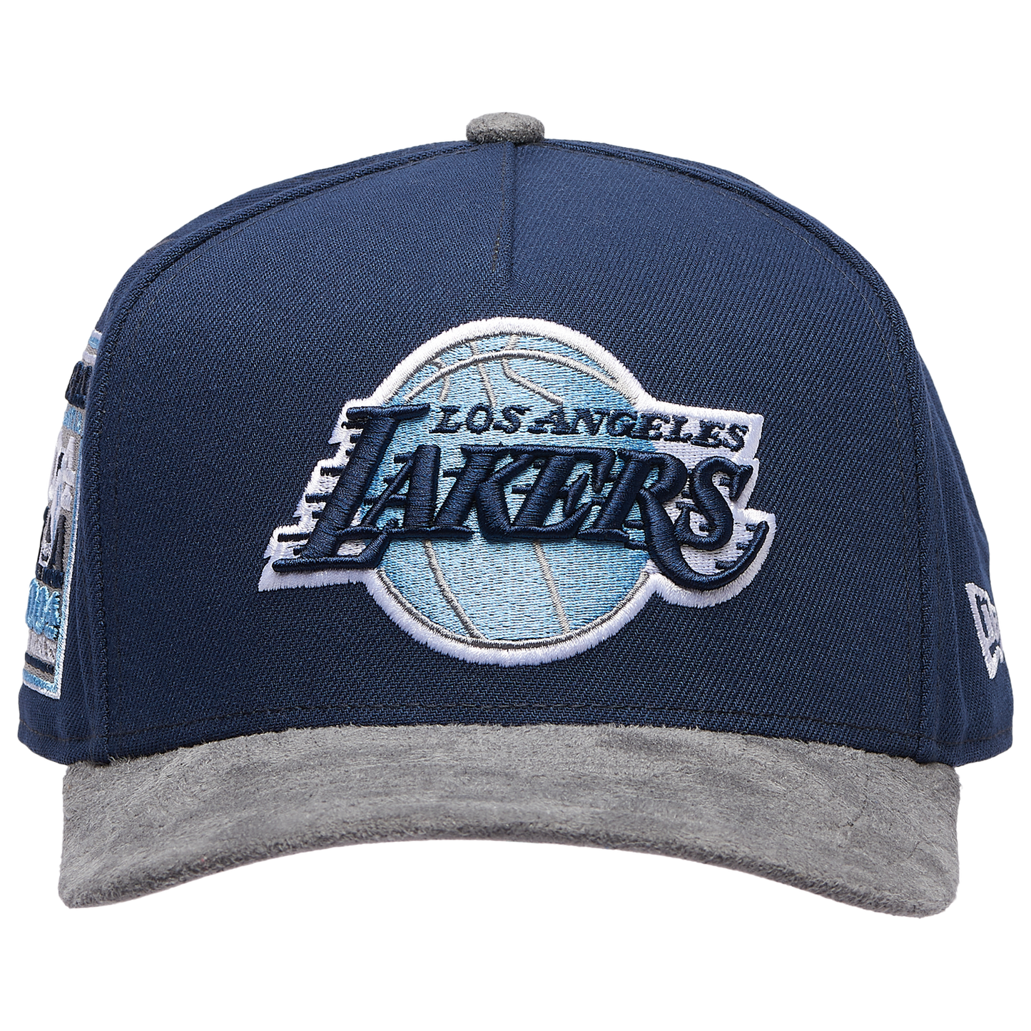 New Era Lakers 950 A-Frame Curve 04 ASG Cap - Men's - Gray Suede