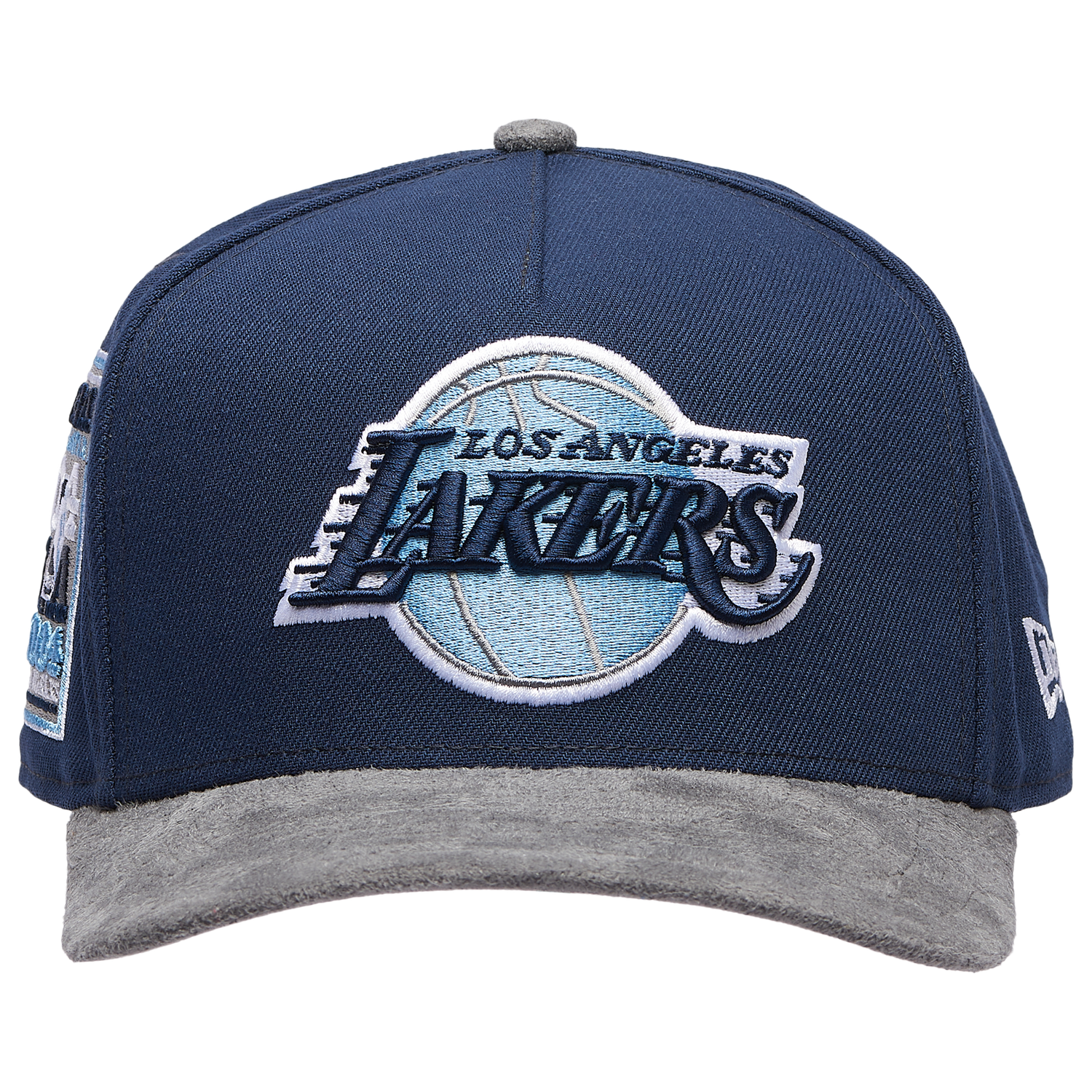New Era Lakers 950 A-Frame Curve 04 ASG Cap - Men's - Gray Suede