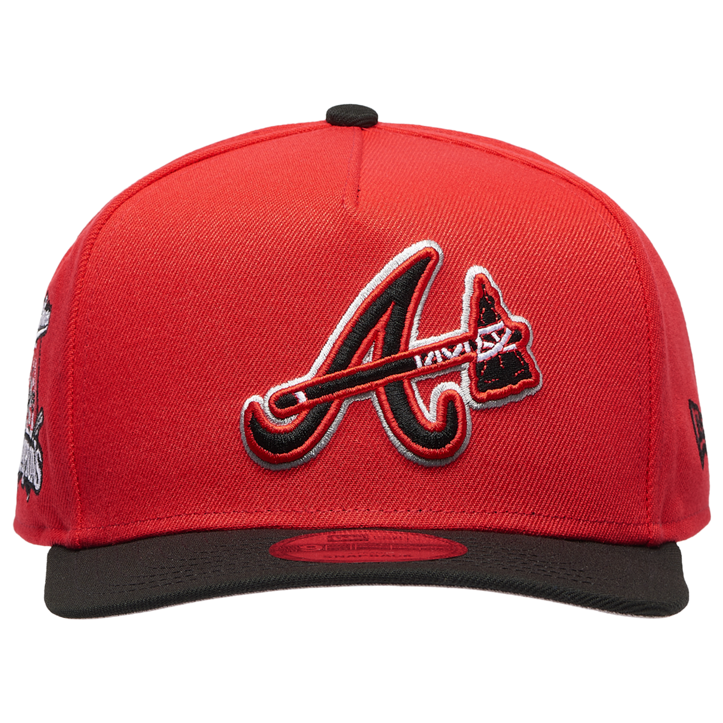 New Era Braves 950 A-Frame Curve WS Champs FDR Cap - Men's - Black