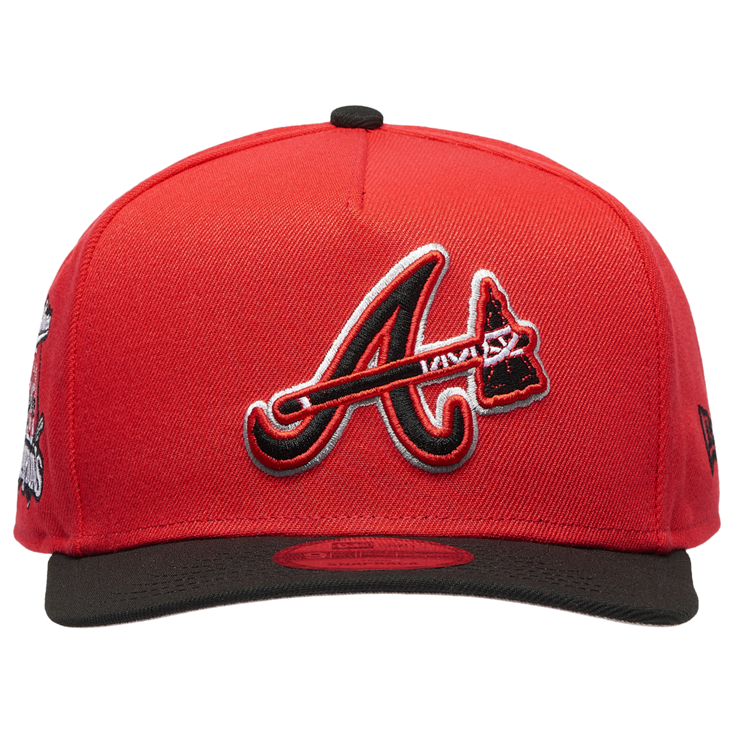 New Era Braves 950 A-Frame Curve WS Champs FDR Cap - Men's - Black