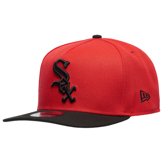 New Era White Sox 950 A-Frame Curve 125TH FDR Cap - Men's - Black
