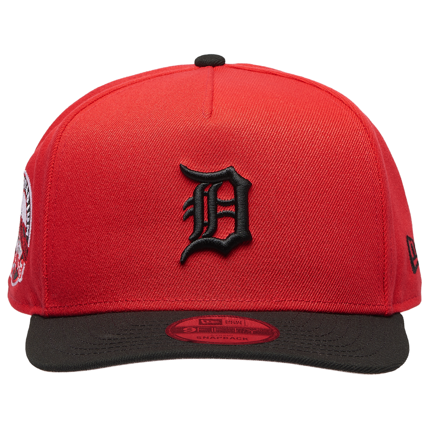 New Era Tigers 9FIFTY A-Frame Curve TS FDR Cap - Men's - Black/Black