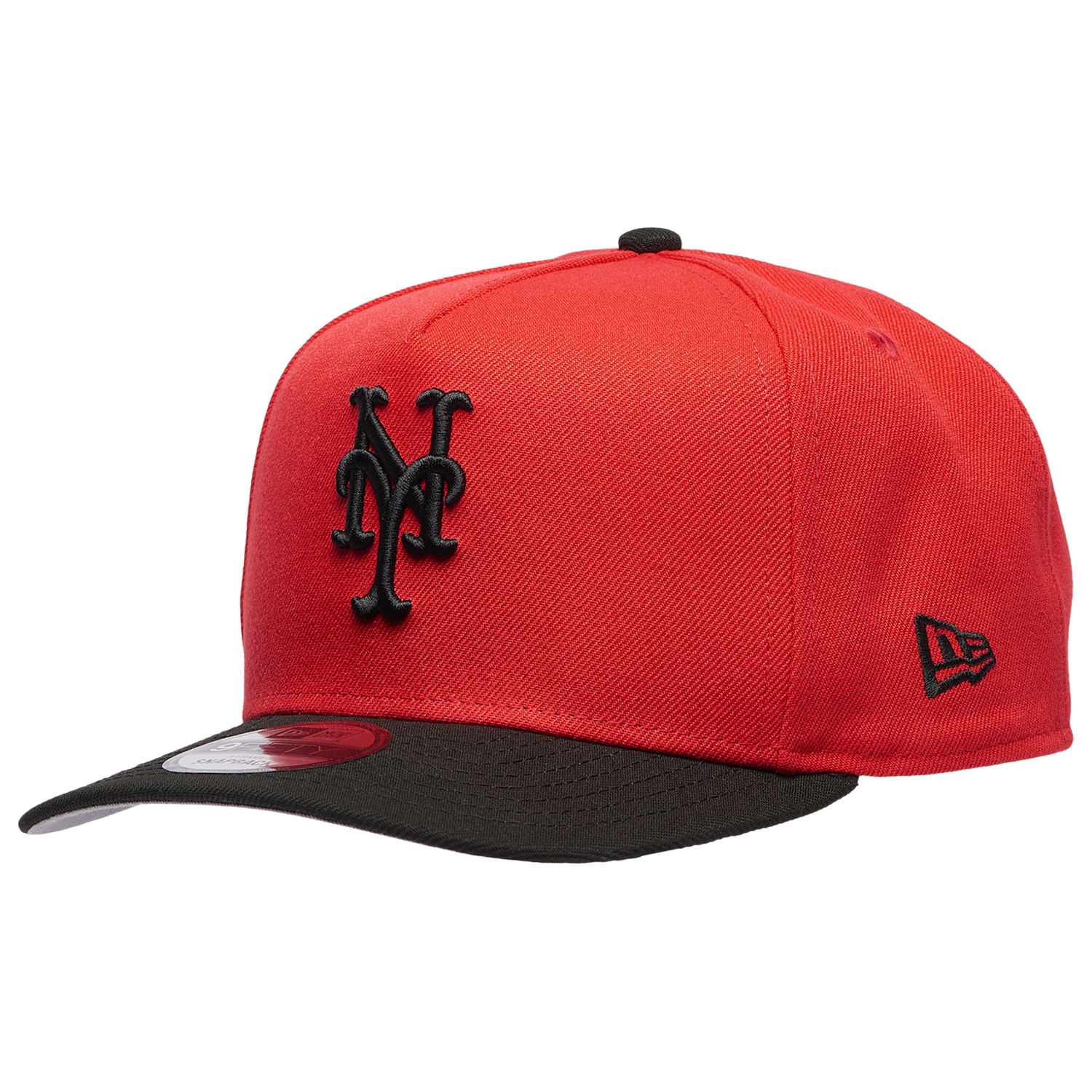New Era Mets 950 A-Frame Curve 69 WS Champs FDR Cap - Men's - Black