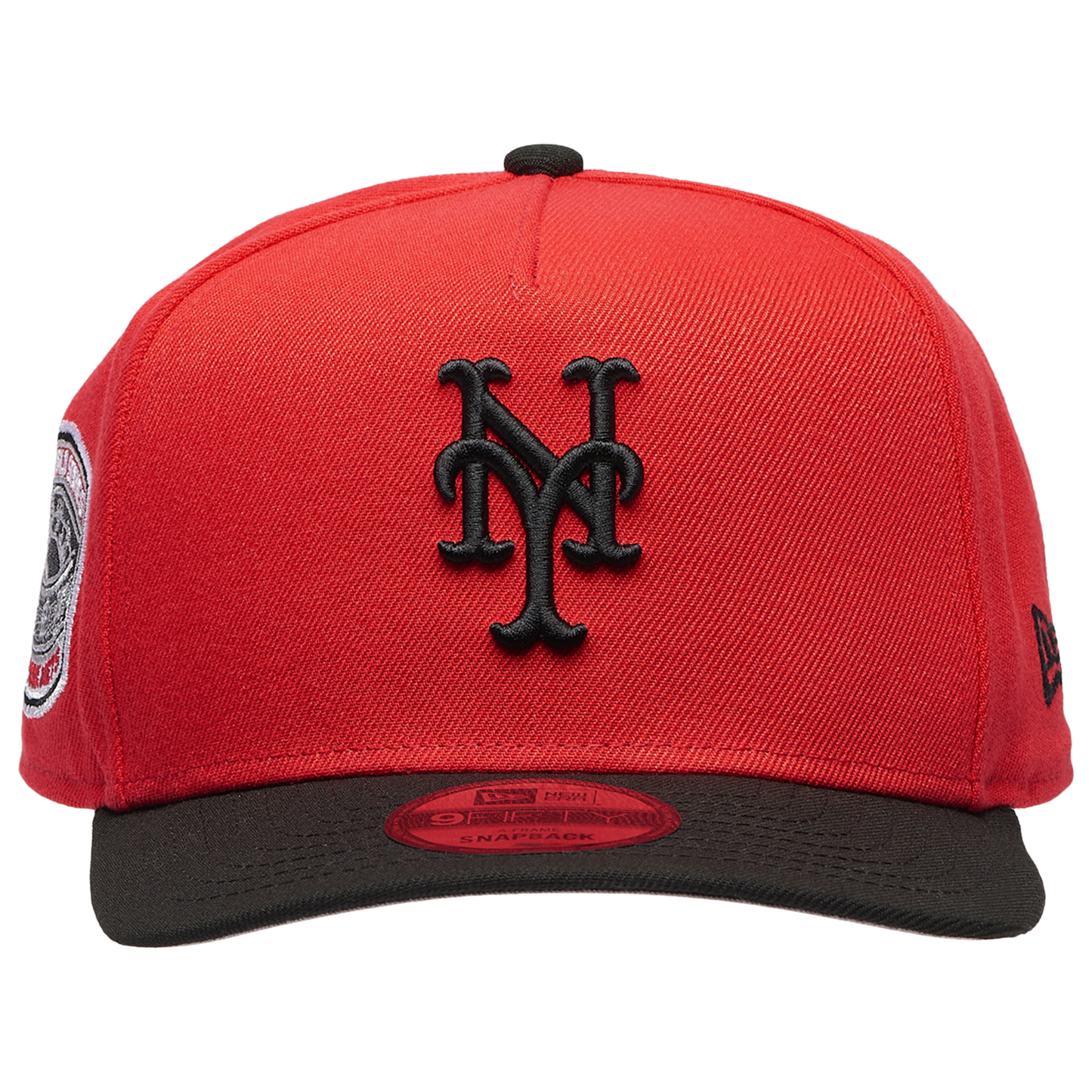 New Era Mets 950 A-Frame Curve 69 WS Champs FDR Cap - Men's - Black