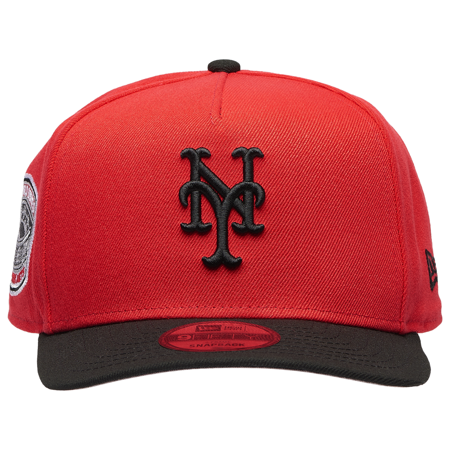 New Era Mets 950 A-Frame Curve 69 WS Champs FDR Cap - Men's - Black