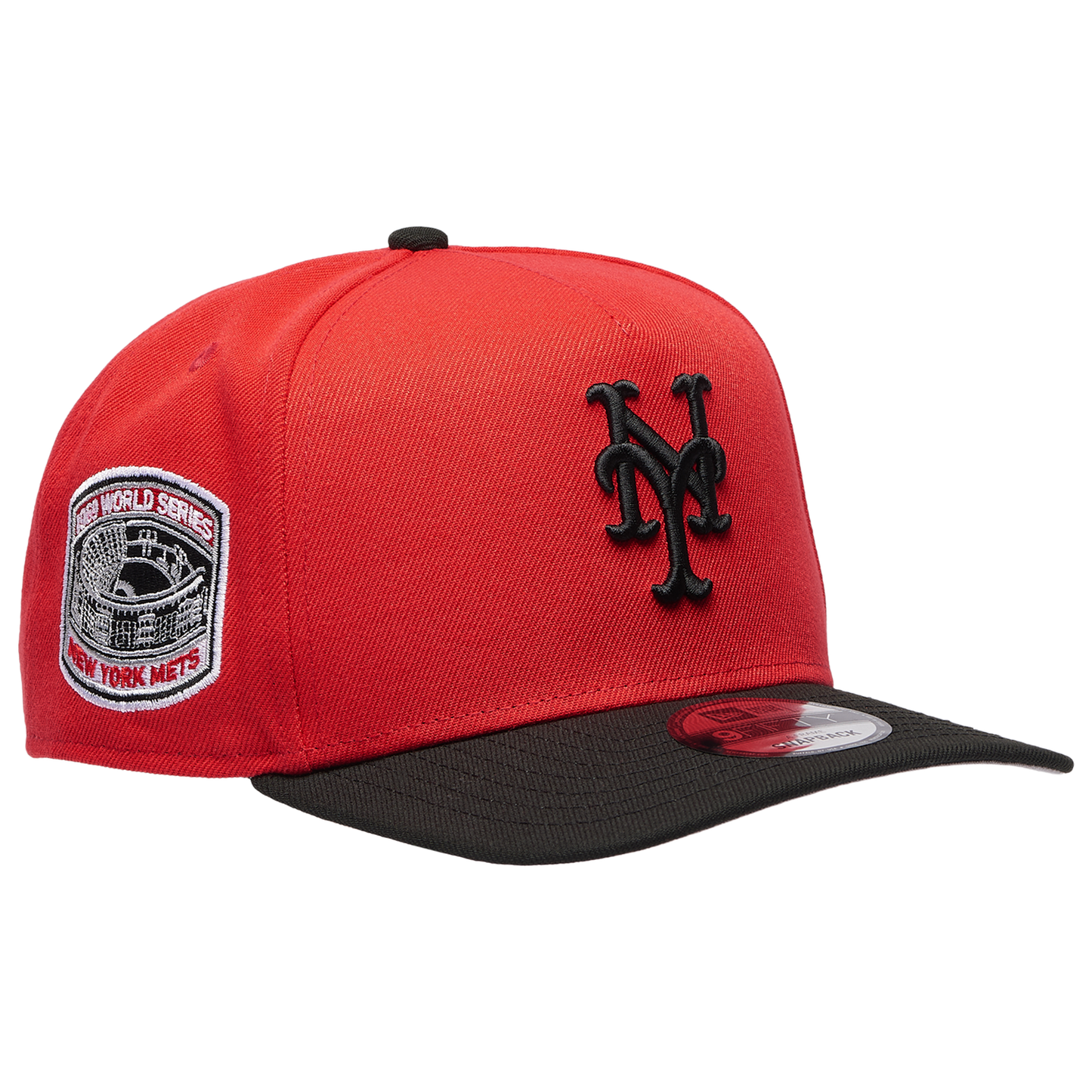 New Era Mets 950 A-Frame Curve 69 WS Champs FDR Cap - Men's - Black