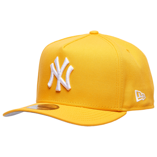 New Era Yankees 9FIFTY A-Frame Curve 96 WS Cap - Men's - Gold