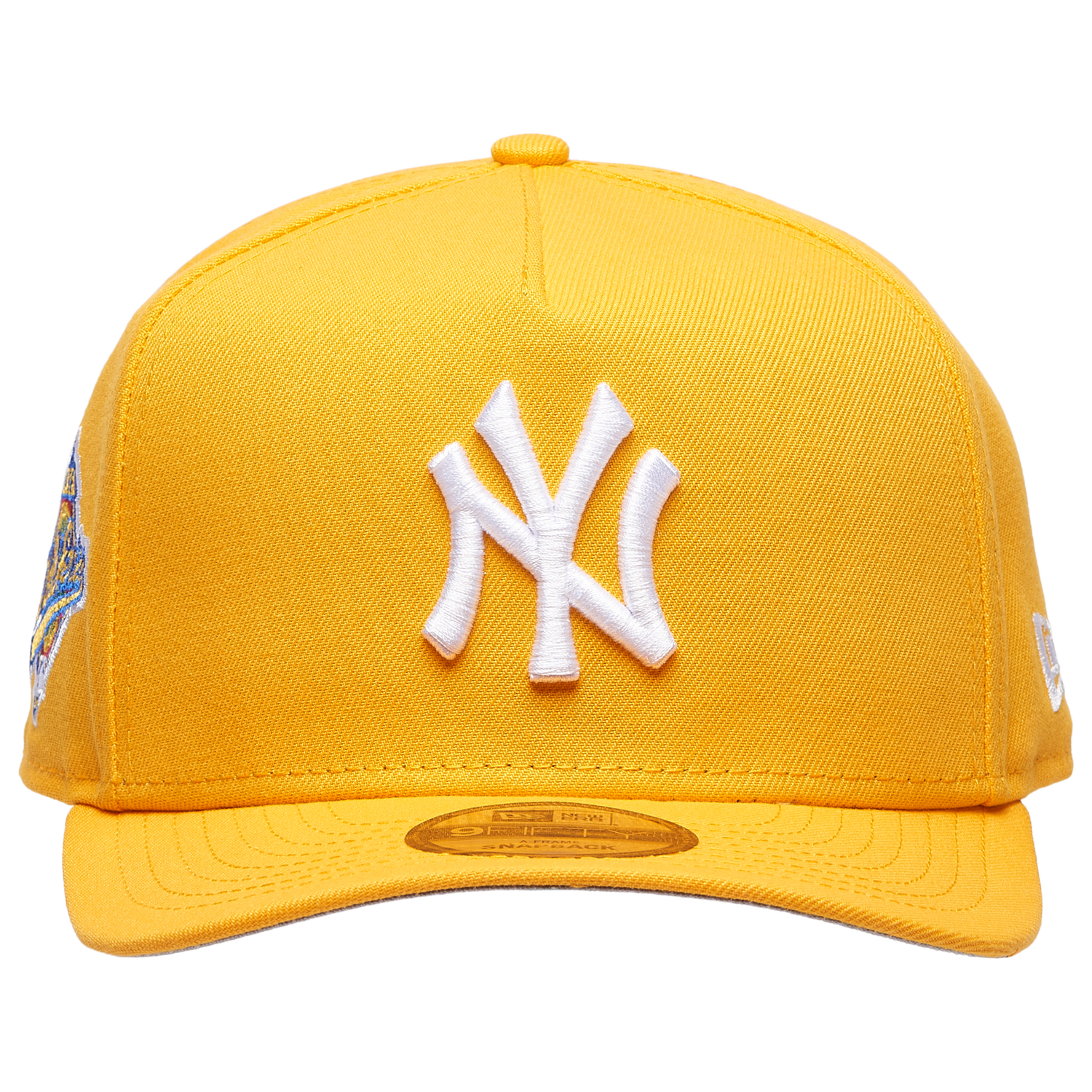 New Era Yankees 9FIFTY A-Frame Curve 96 WS Cap - Men's - Gold
