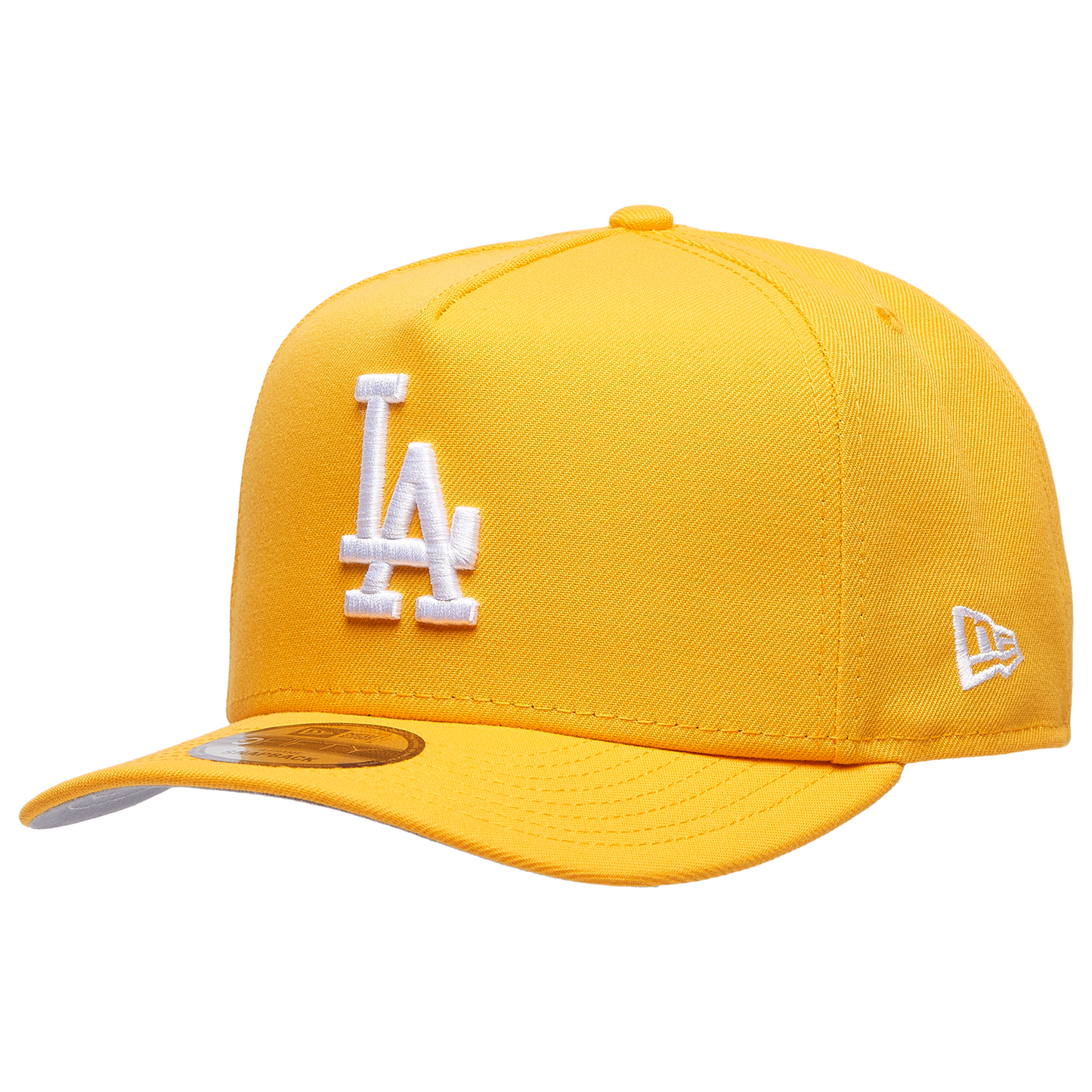 New Era Dodgers 9FIFTY A-Frame Curve 50th Cap - Men's - Gold