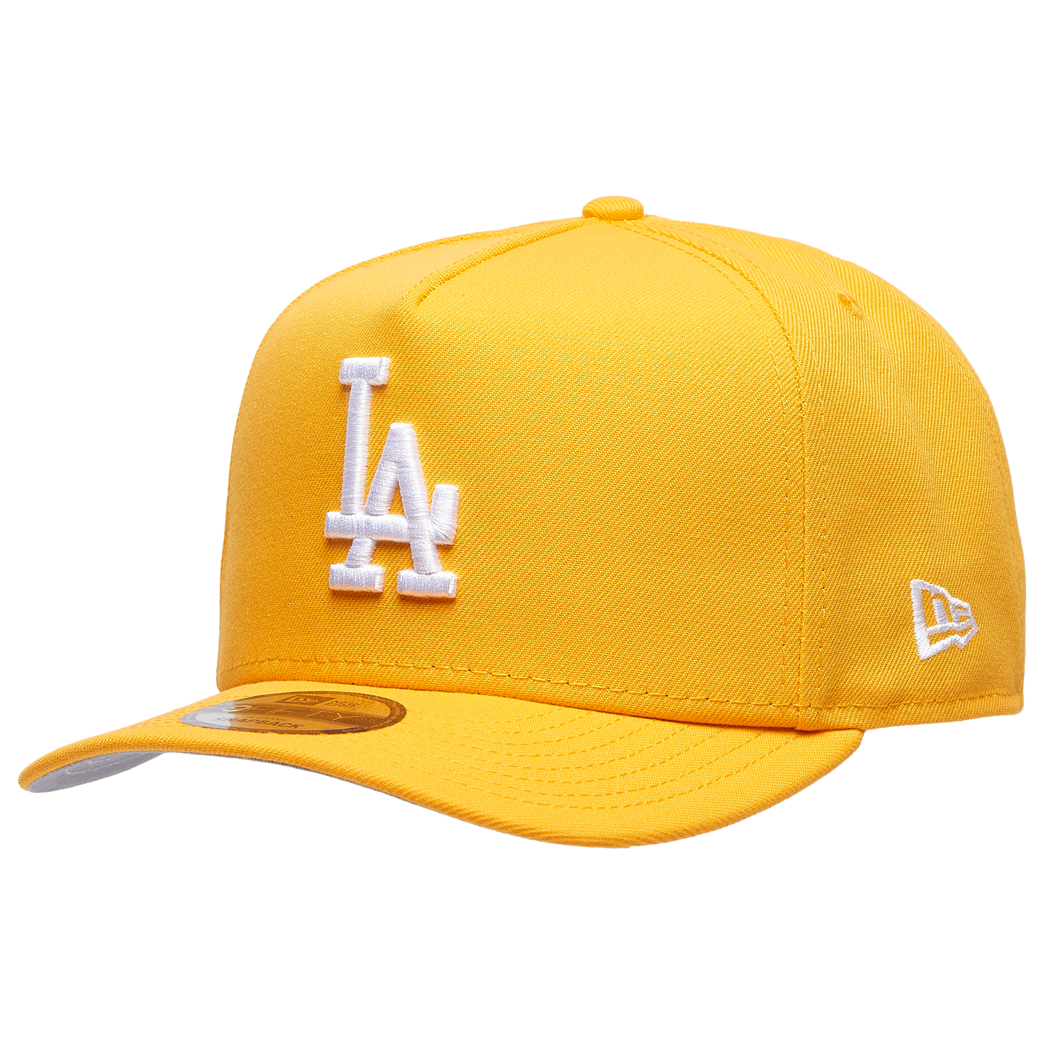 New Era Dodgers 9FIFTY A-Frame Curve 50th Cap - Men's - Gold