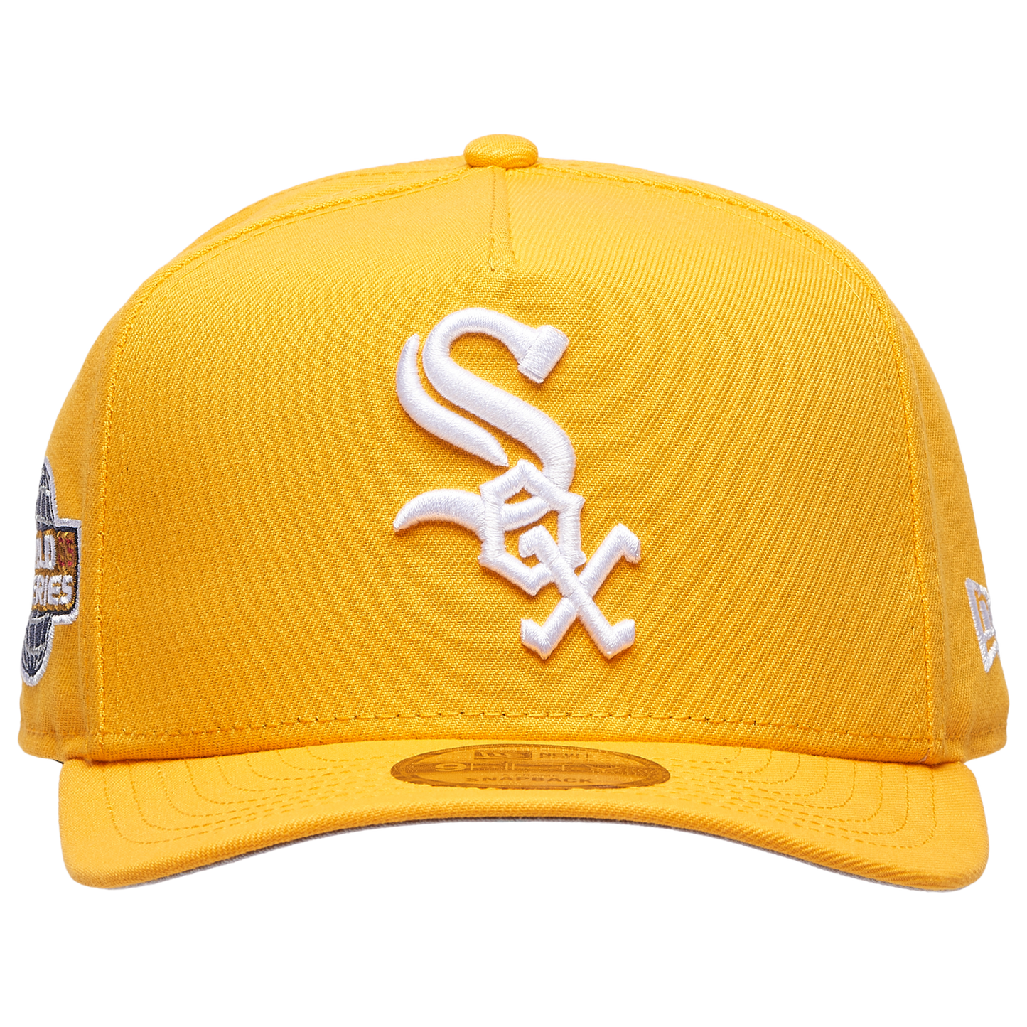 New Era White Sox 9FIFTY A-Frame Curve 05 WS Cap - Men's - Gold