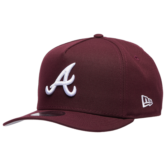 New Era Braves 9FIFTY A-Frame Curve ASG 00 Cap - Men's - Maroon