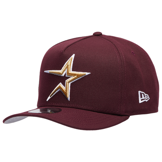 New Era Astros 9FIFTY A-Frame Curve ASG 04 Cap - Men's - Maroon