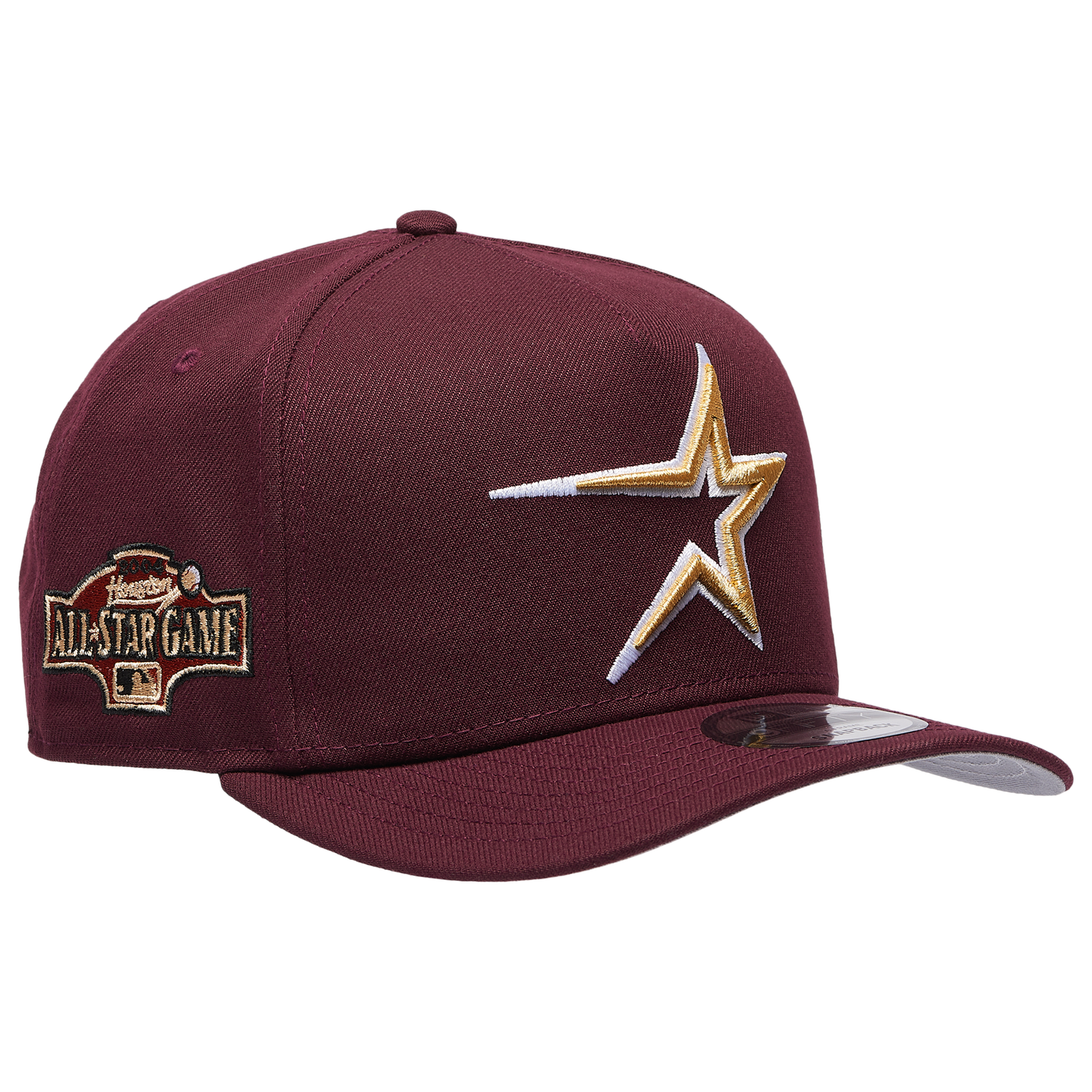 New Era Astros 9FIFTY A-Frame Curve ASG 04 Cap - Men's - Maroon