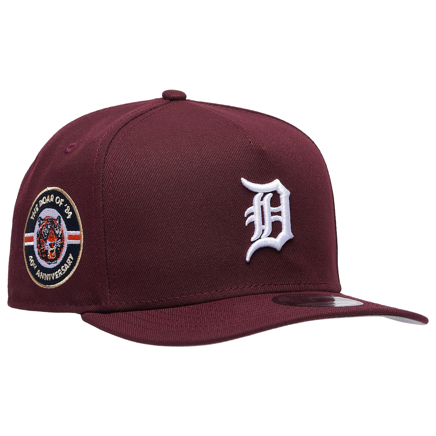 New Era Tigers 9FIFTY A-Frame Curve 40th Cap - Men's - Maroon