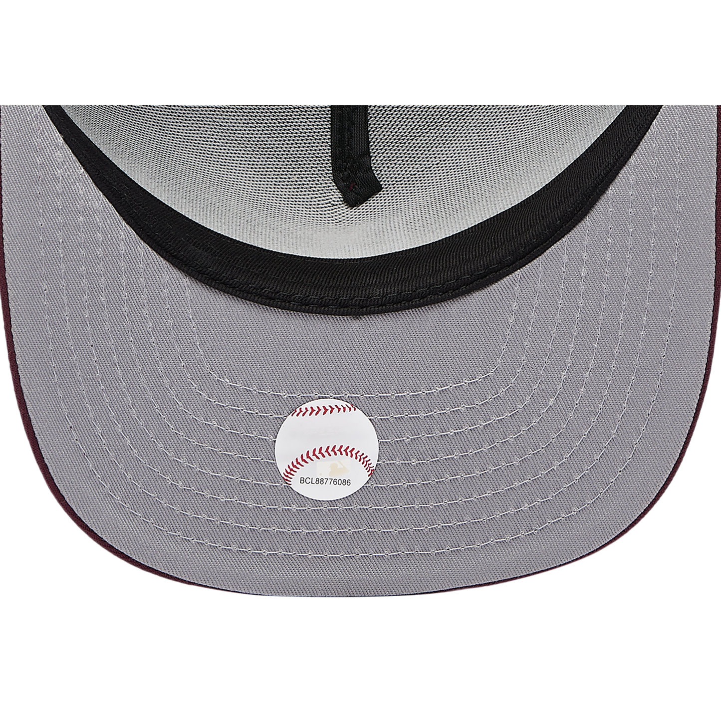 New Era Dodgers 9FIFTY A-Frame Curve 40th Cap - Men's - Maroon