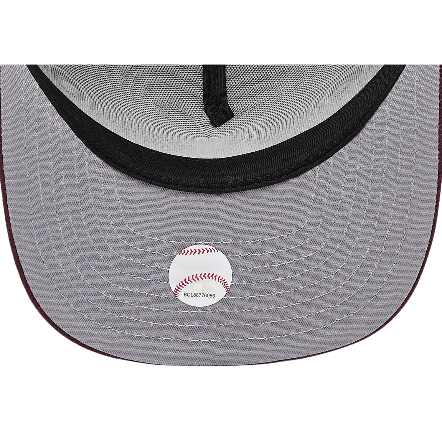 New Era Dodgers 9FIFTY A-Frame Curve 40th Cap - Men's - Maroon