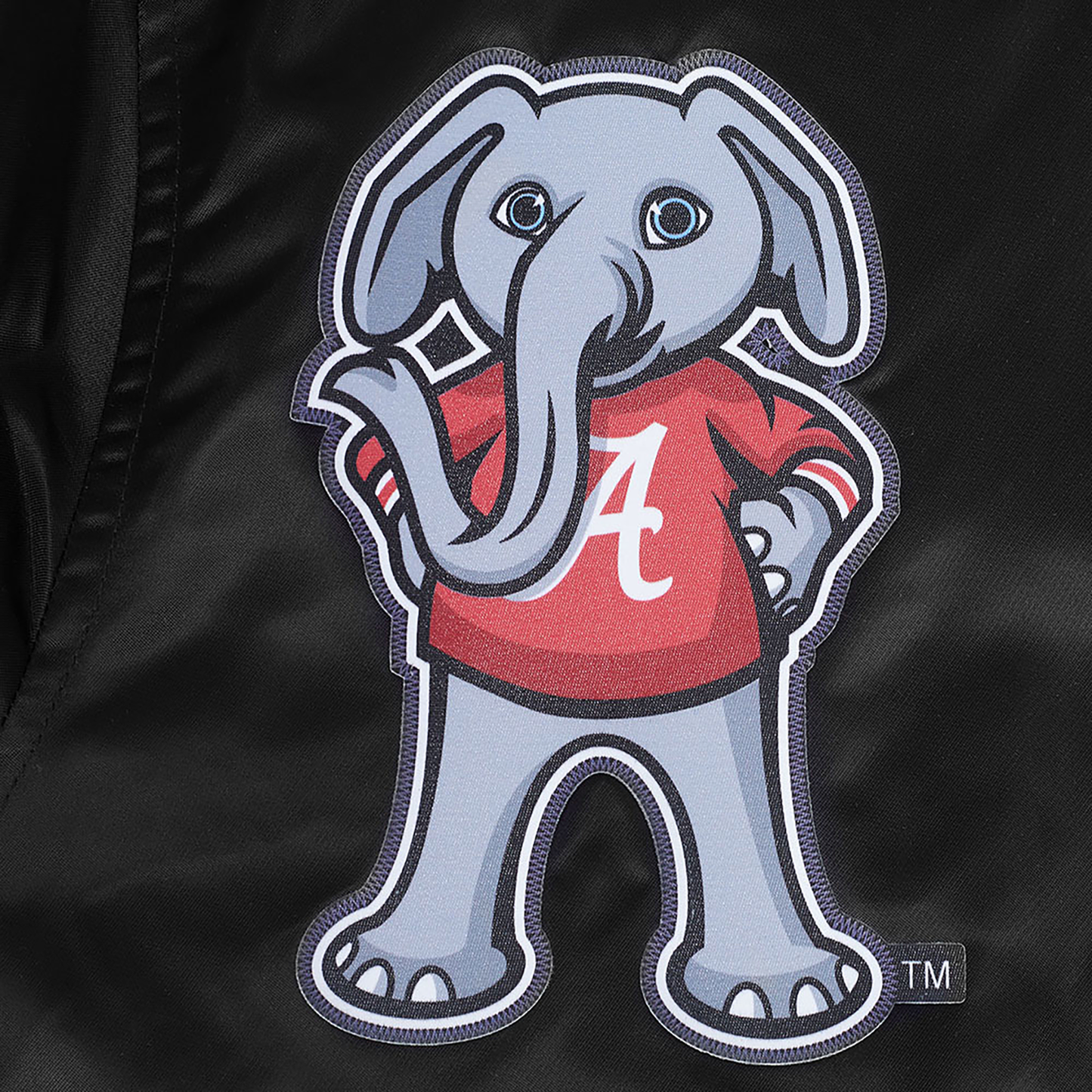 Pro Standard Alabama Classic Satin Jacket - Men's - Black/Multi