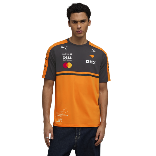 PUMA McLaren Replica Norris Tee - Men's - Papaya