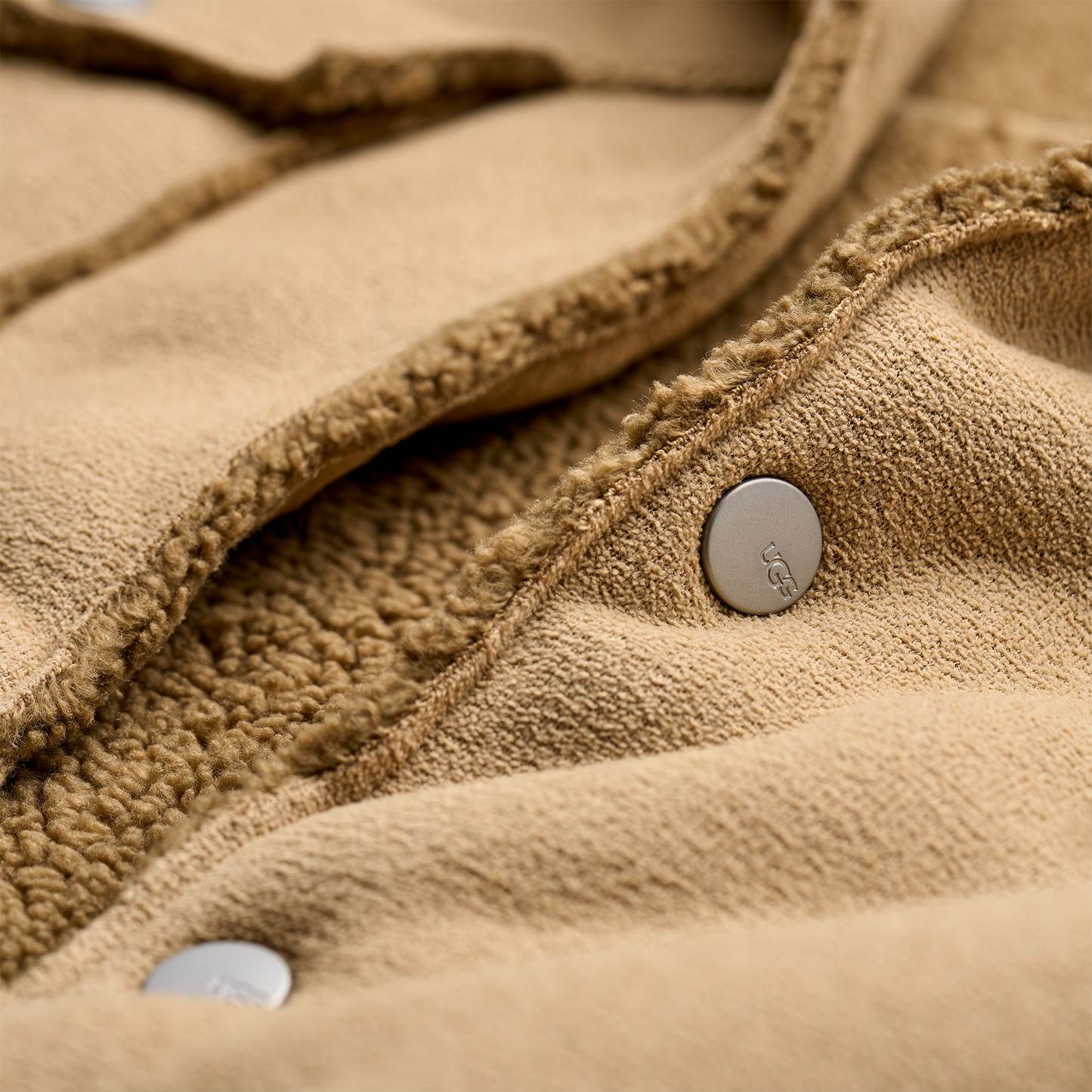 UGG Janson Fluff Jacket II - Men's - Sand/Sand