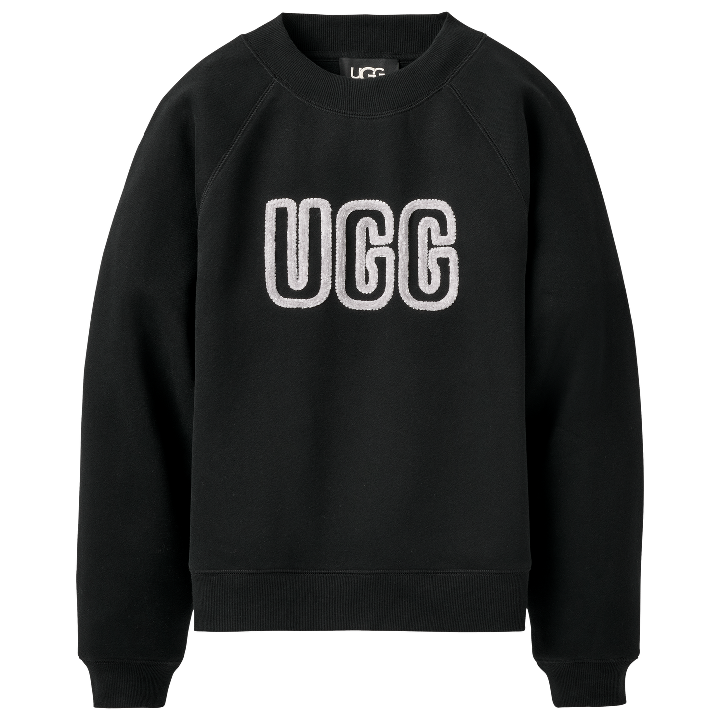 UGG Logo Crewneck - Women's - White/Black