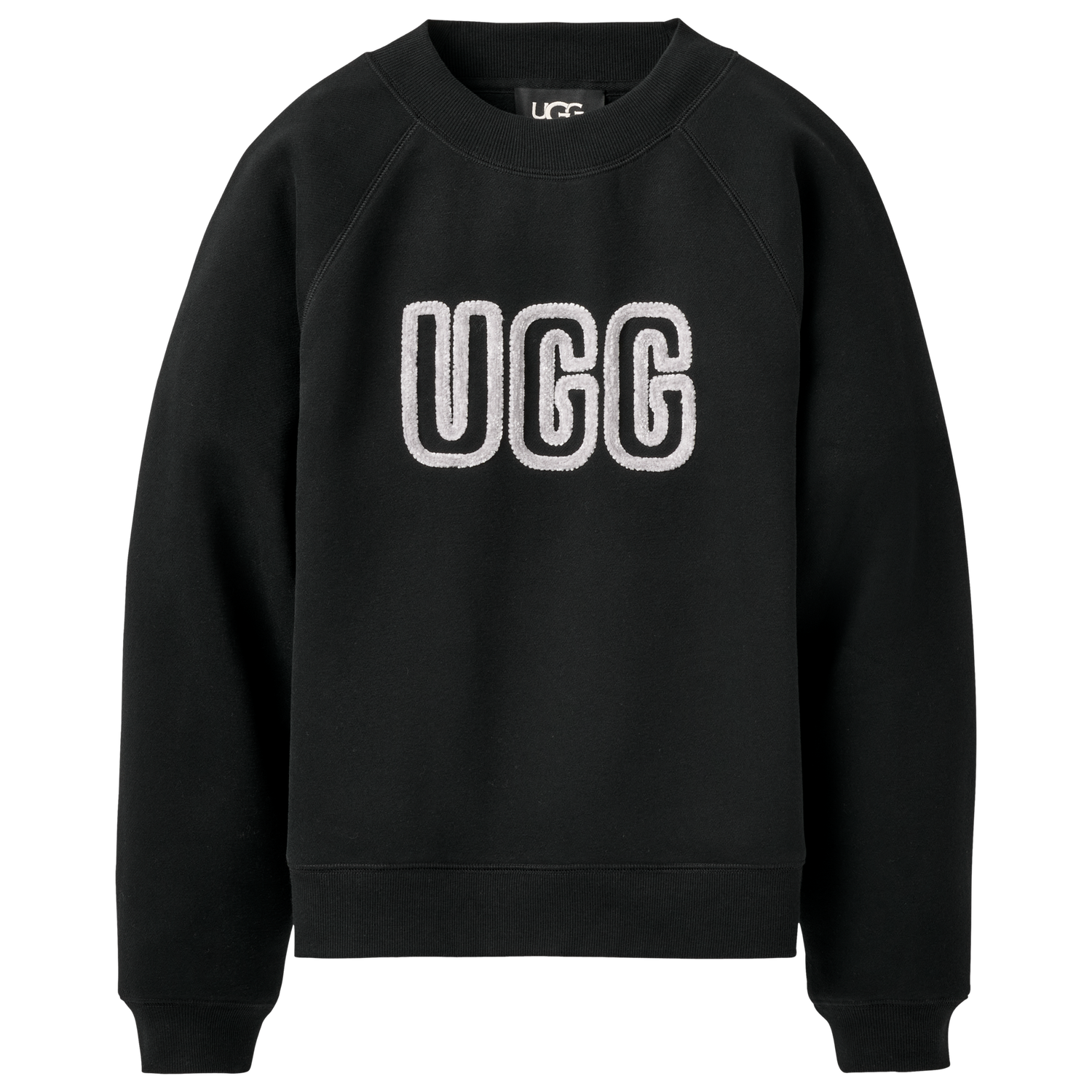 UGG Logo Crewneck - Women's - White/Black