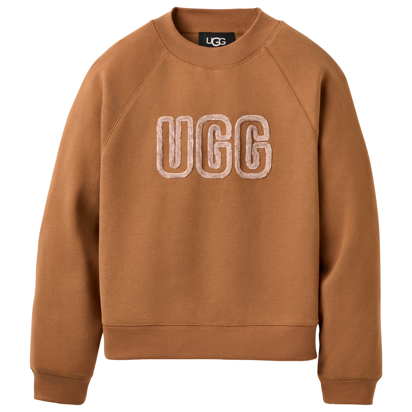 UGG Logo Crewneck - Women's - Chestnut
