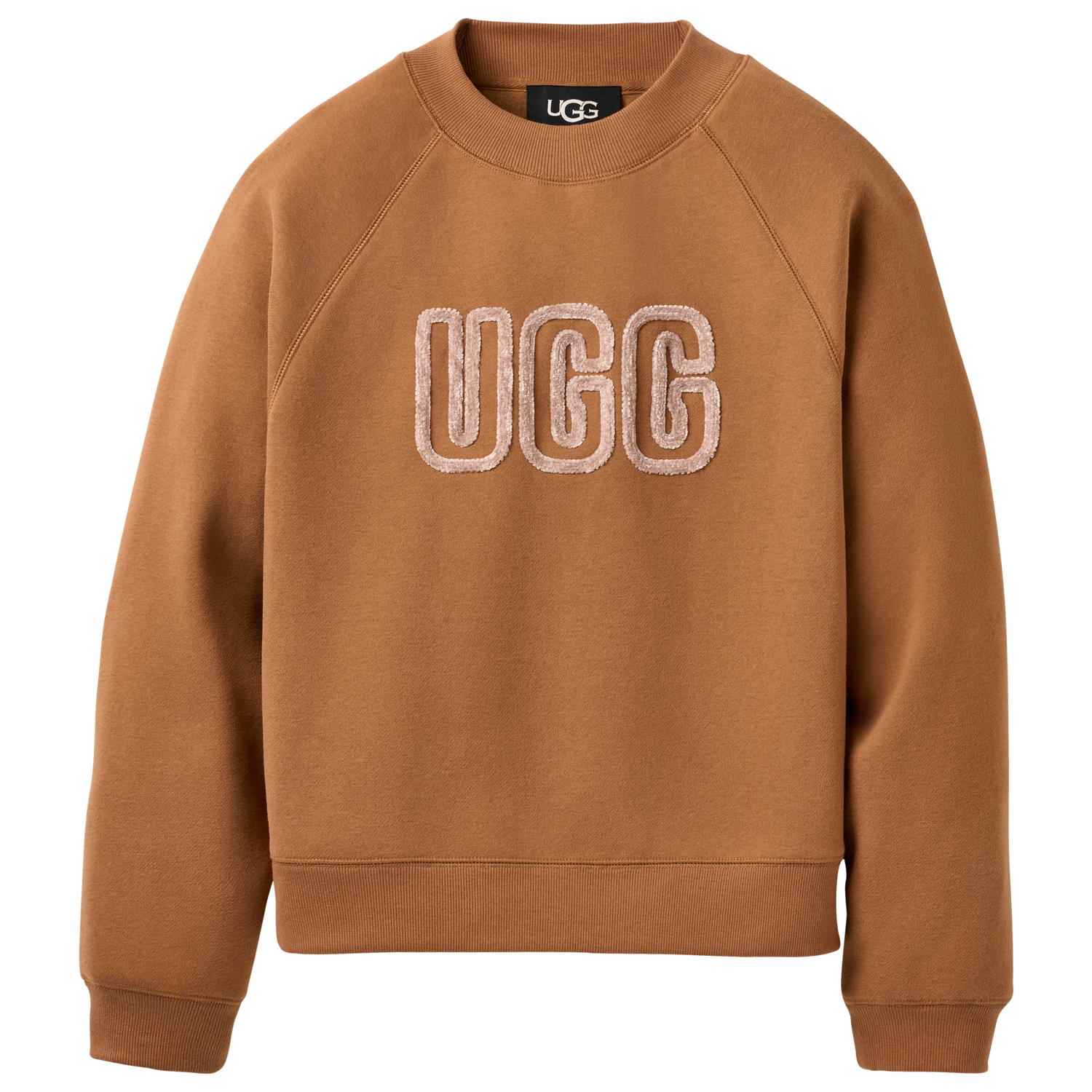 UGG Logo Crewneck - Women's - Chestnut