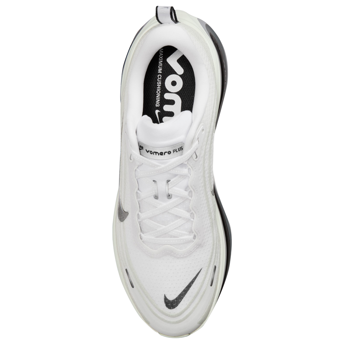 Nike Vomero Plus RR - Men's - Metallic Silver/White/Black