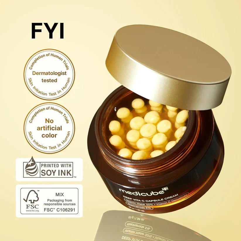 Hidratante Medicube com vitamina C e máscara noturna de cúrcuma - imagem 2