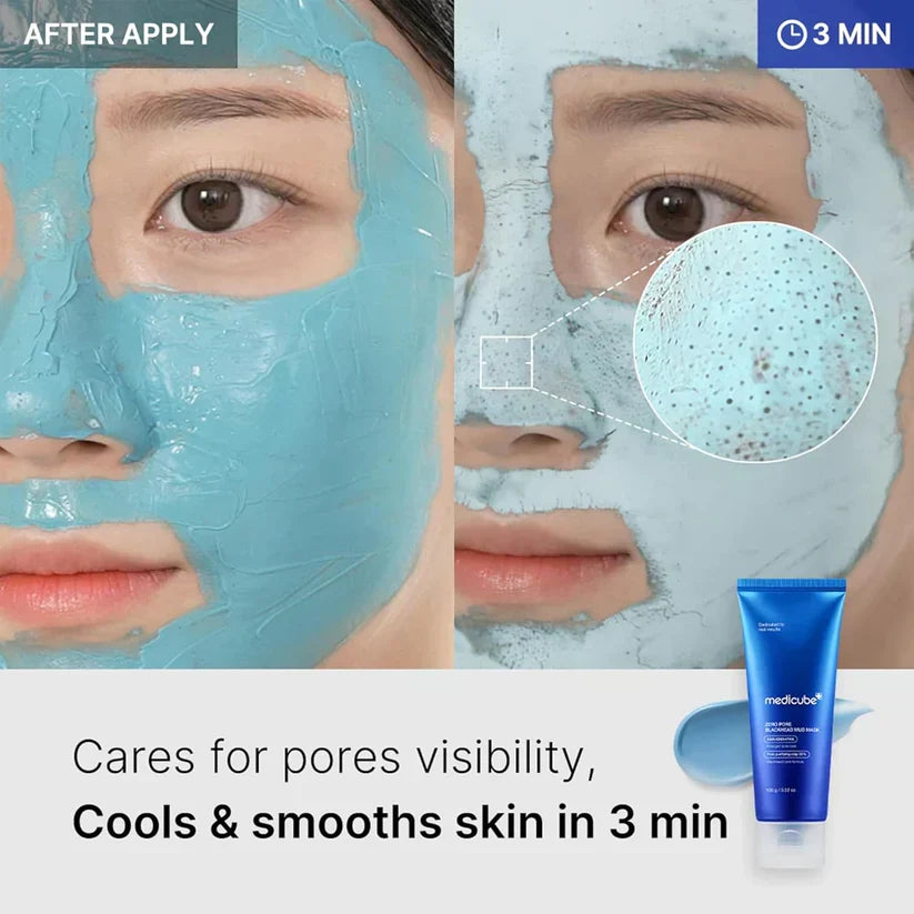 Máscara facial de lama Medicube Zero Pore Blackhead - imagem 3