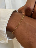 CUBAN BRACELET 1.8MM | 18K Gold