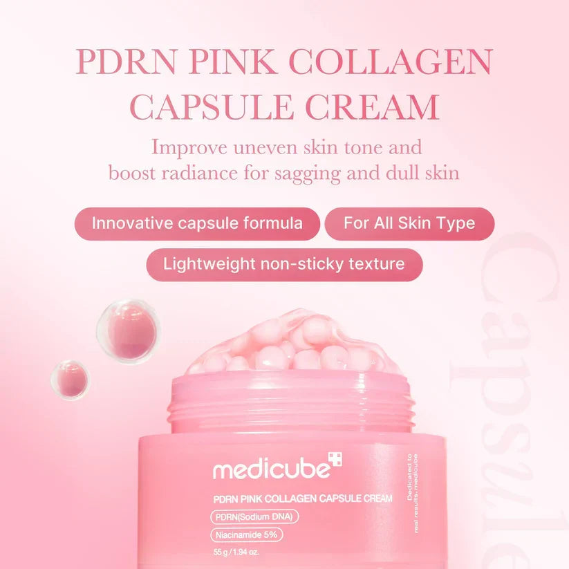 Medicube PDRN Creme Cápsula de Colágeno Rosa 55g - imagem 2