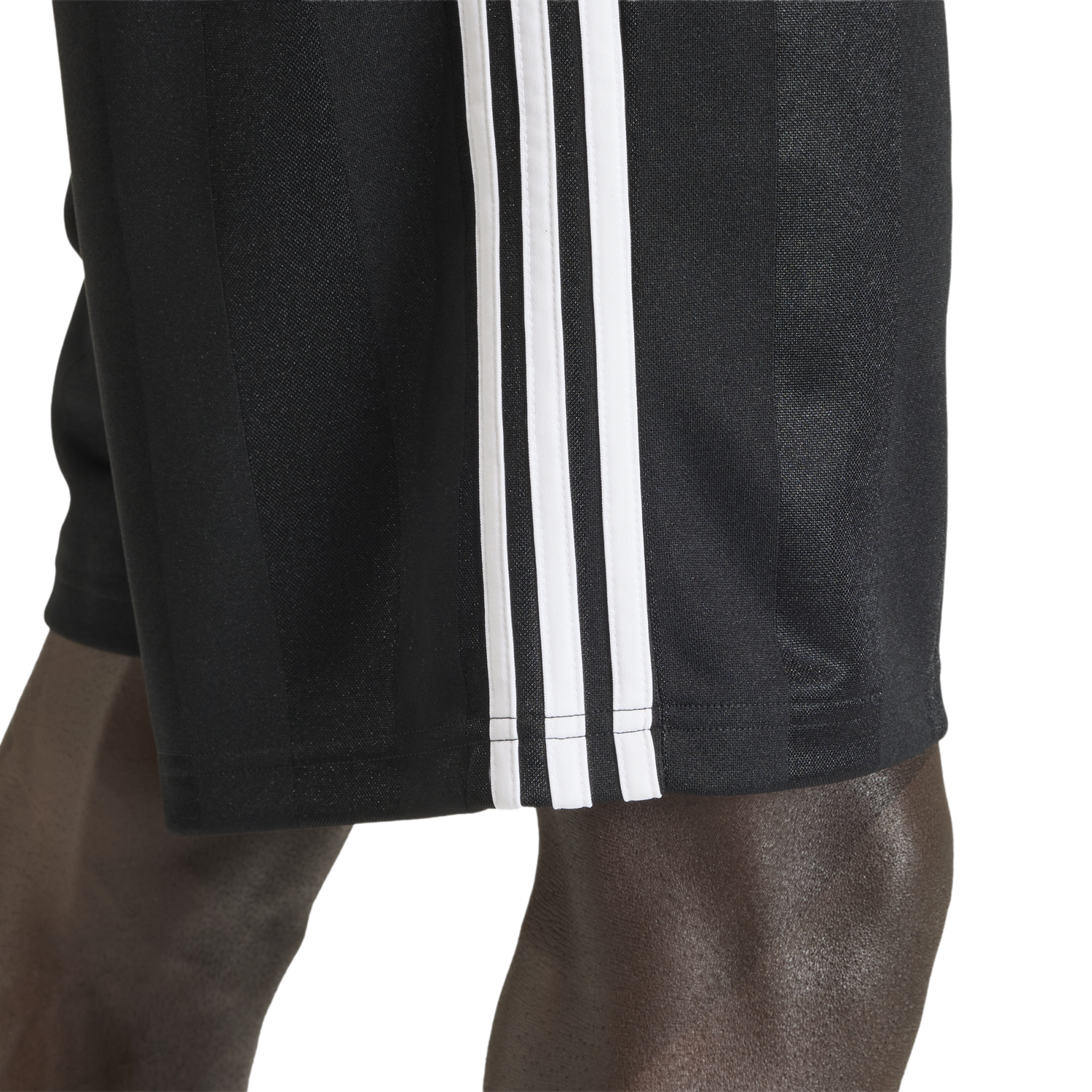 adidas 3 Stripes Loose Engineered Shorts 8" - Men's - Black/White
