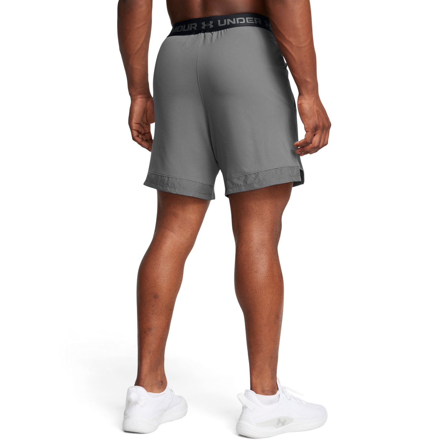 Under Armour Vanish Woven 6" Shorts - Men's - Castlerock/Black