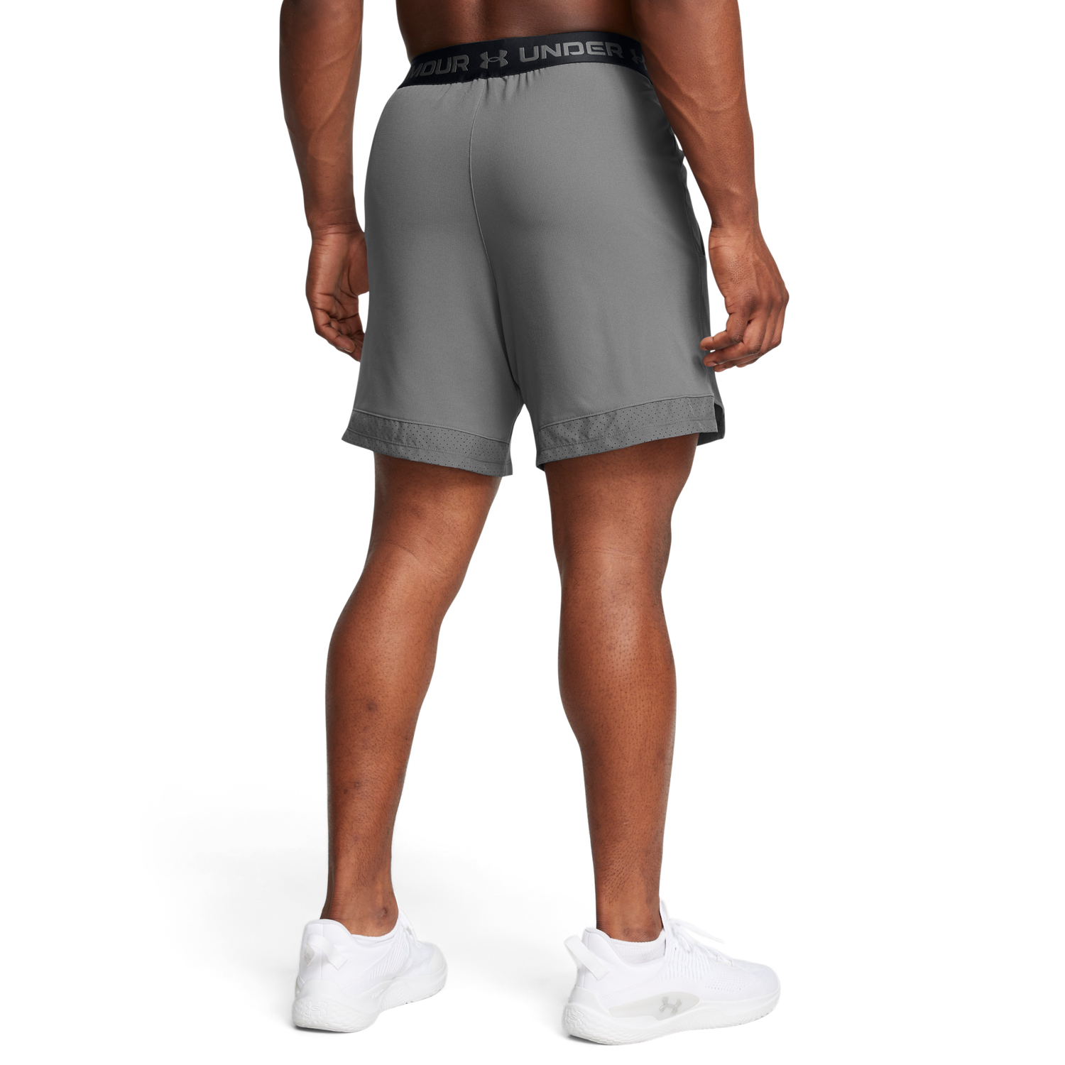 Under Armour Vanish Woven 6" Shorts - Men's - Castlerock/Black